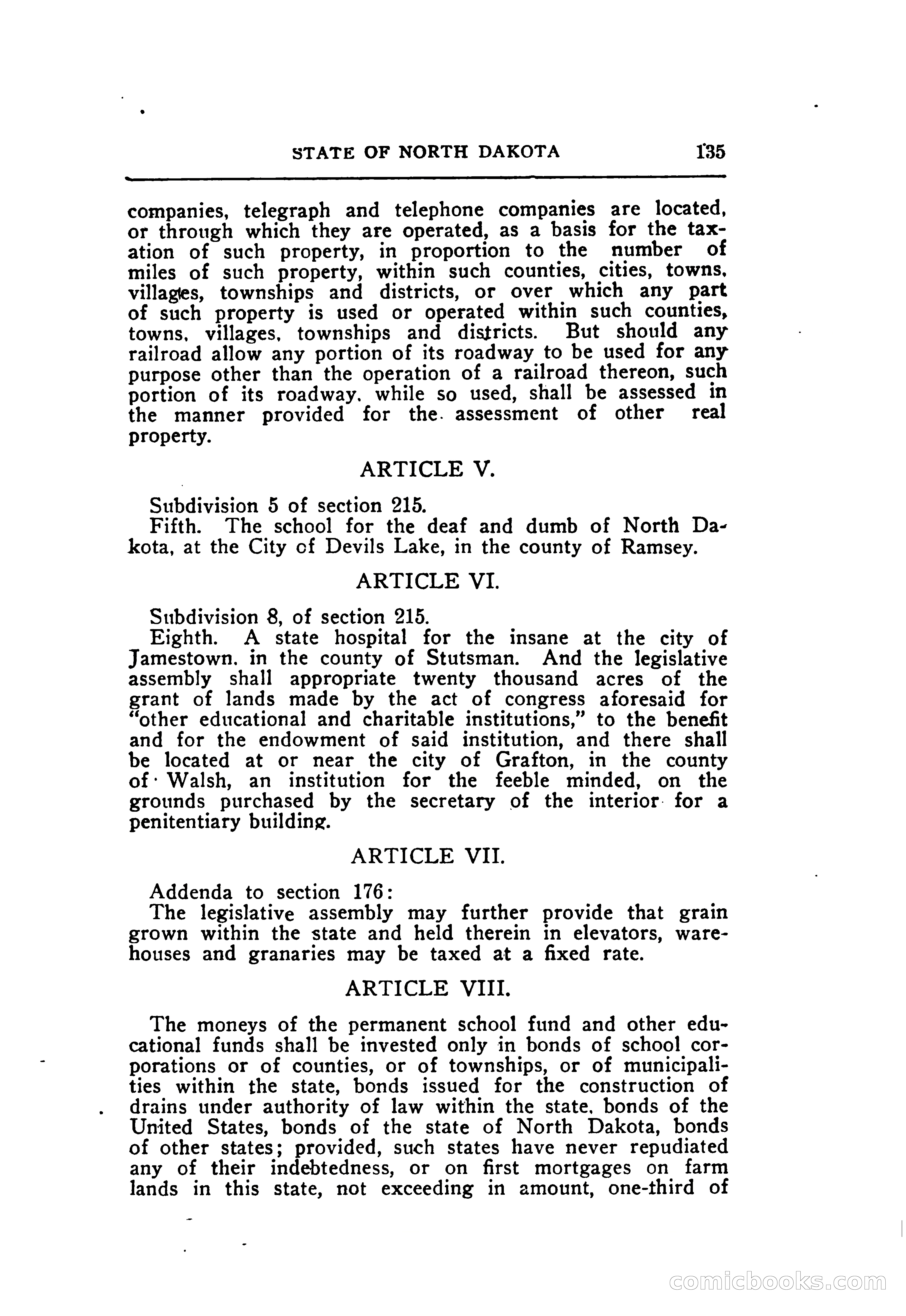 North Dakota Blue Book — page 196 of 395