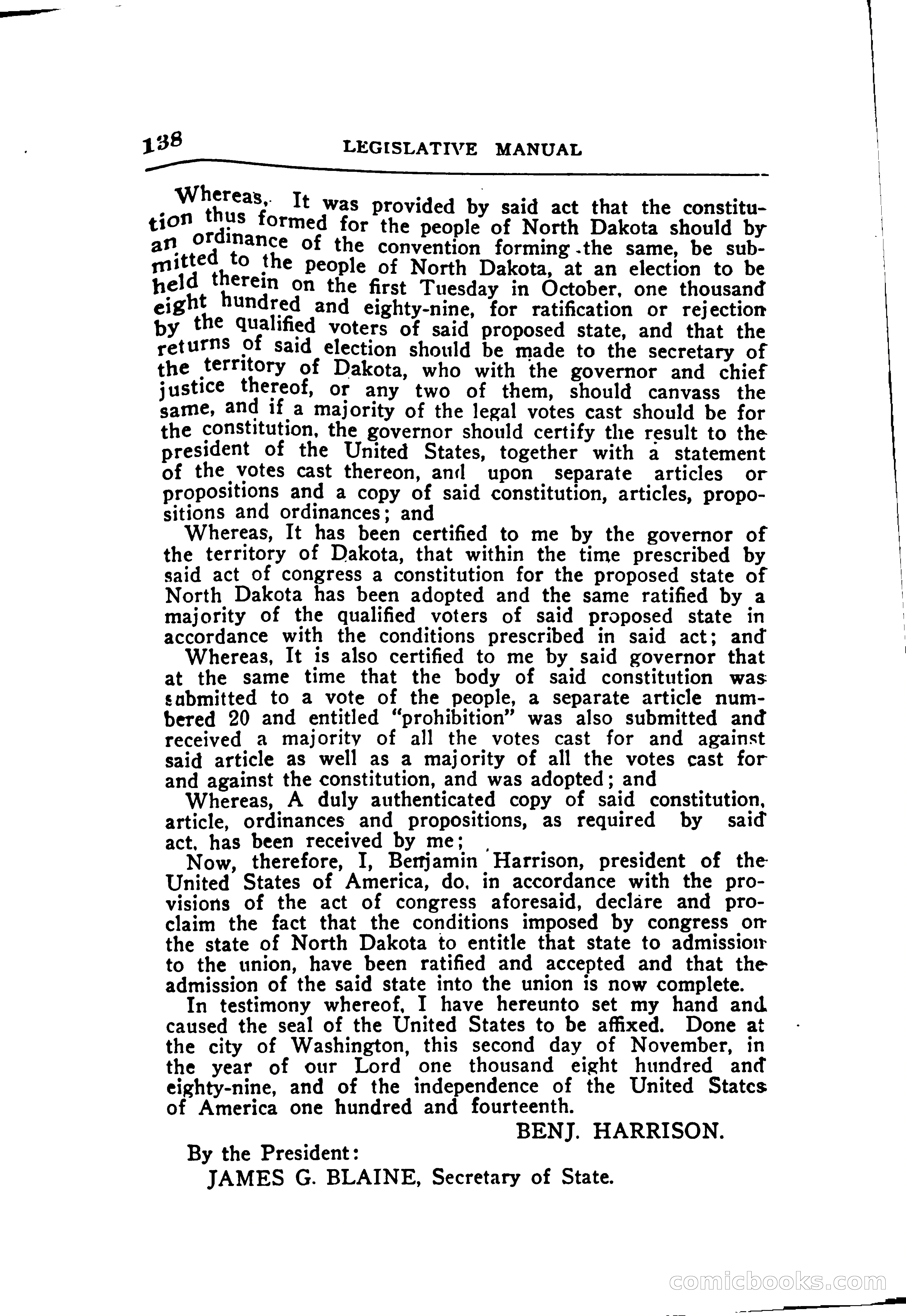 North Dakota Blue Book — page 199 of 395