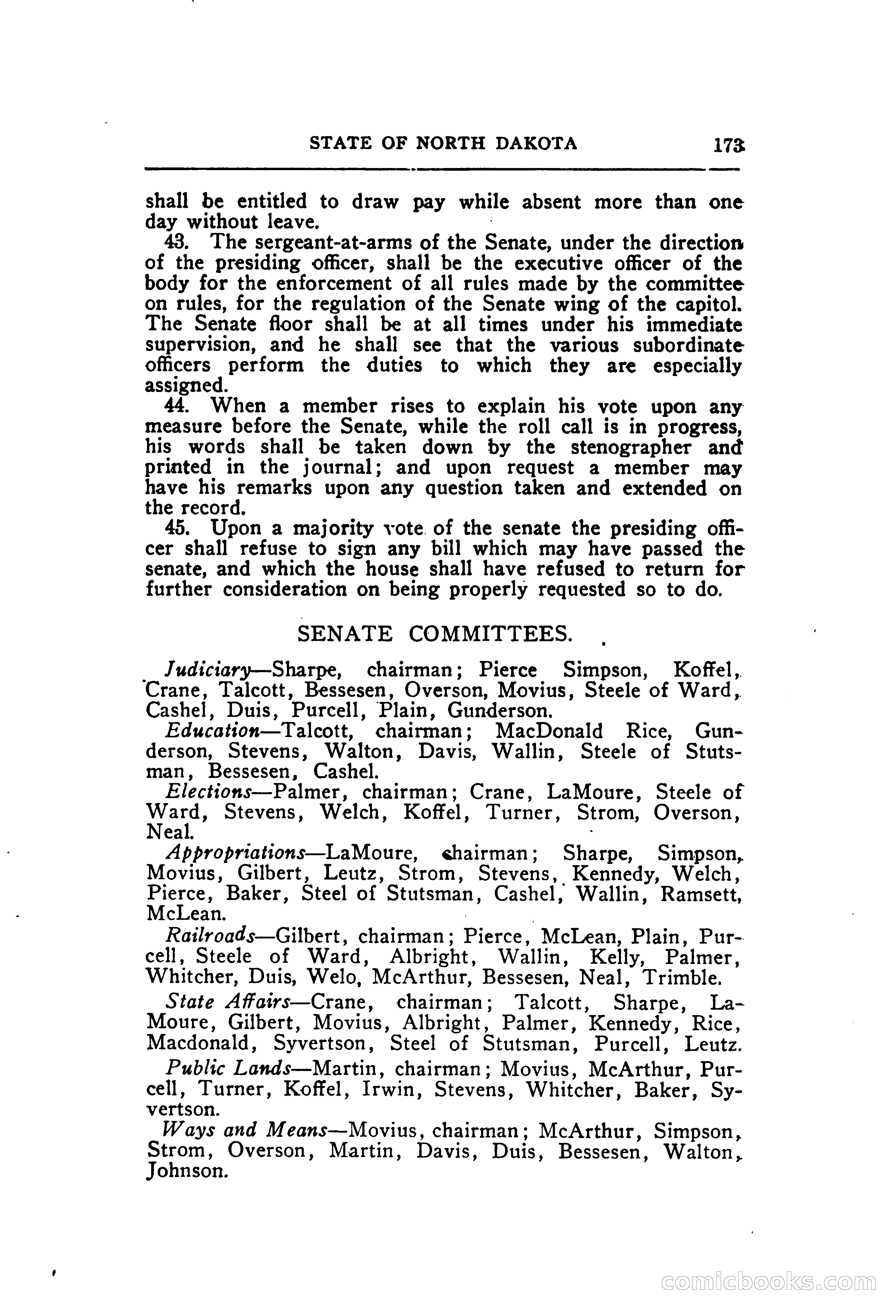 North Dakota Blue Book — page 234 of 395
