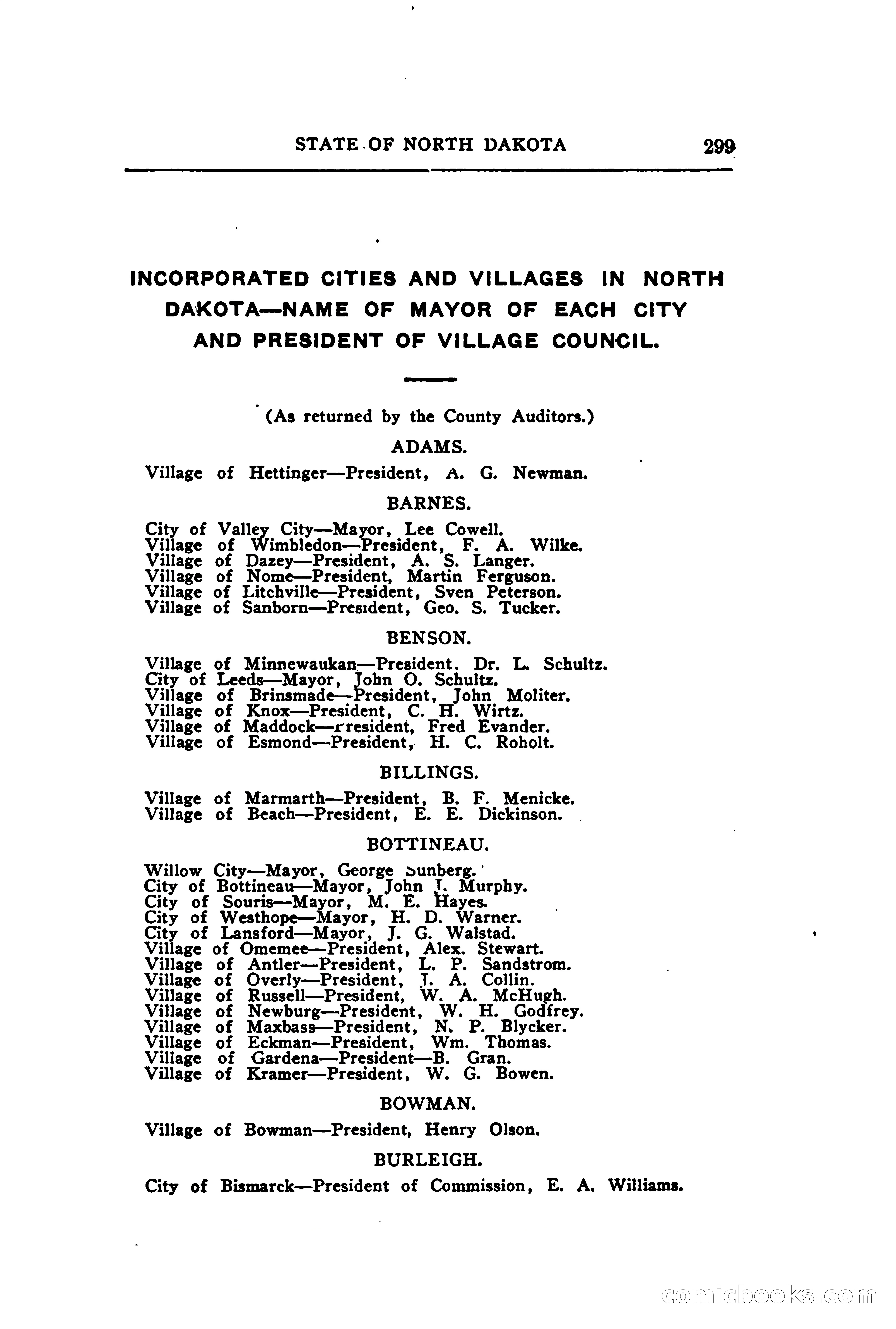 North Dakota Blue Book — page 362 of 395