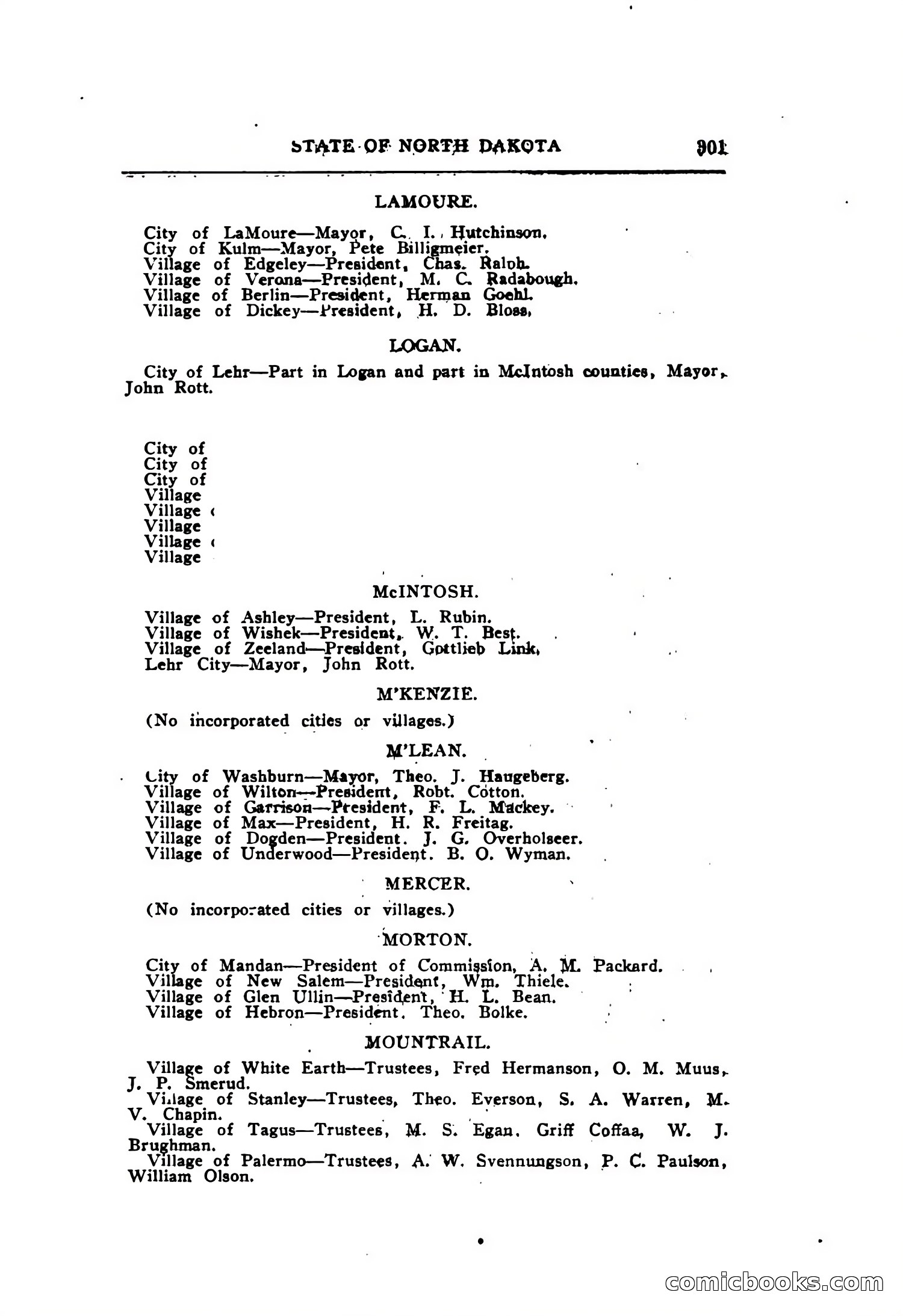 North Dakota Blue Book — page 364 of 395