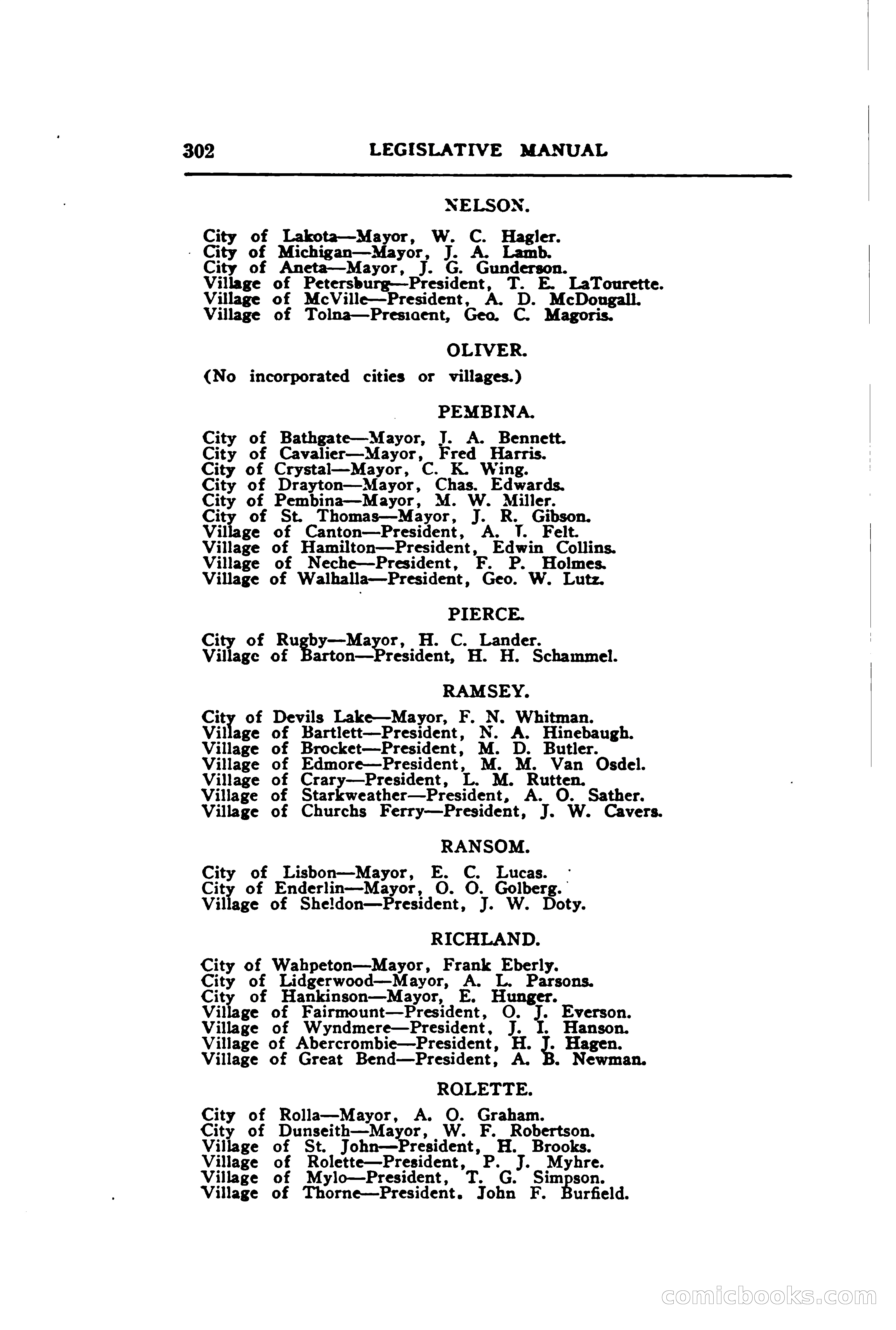 North Dakota Blue Book — page 365 of 395