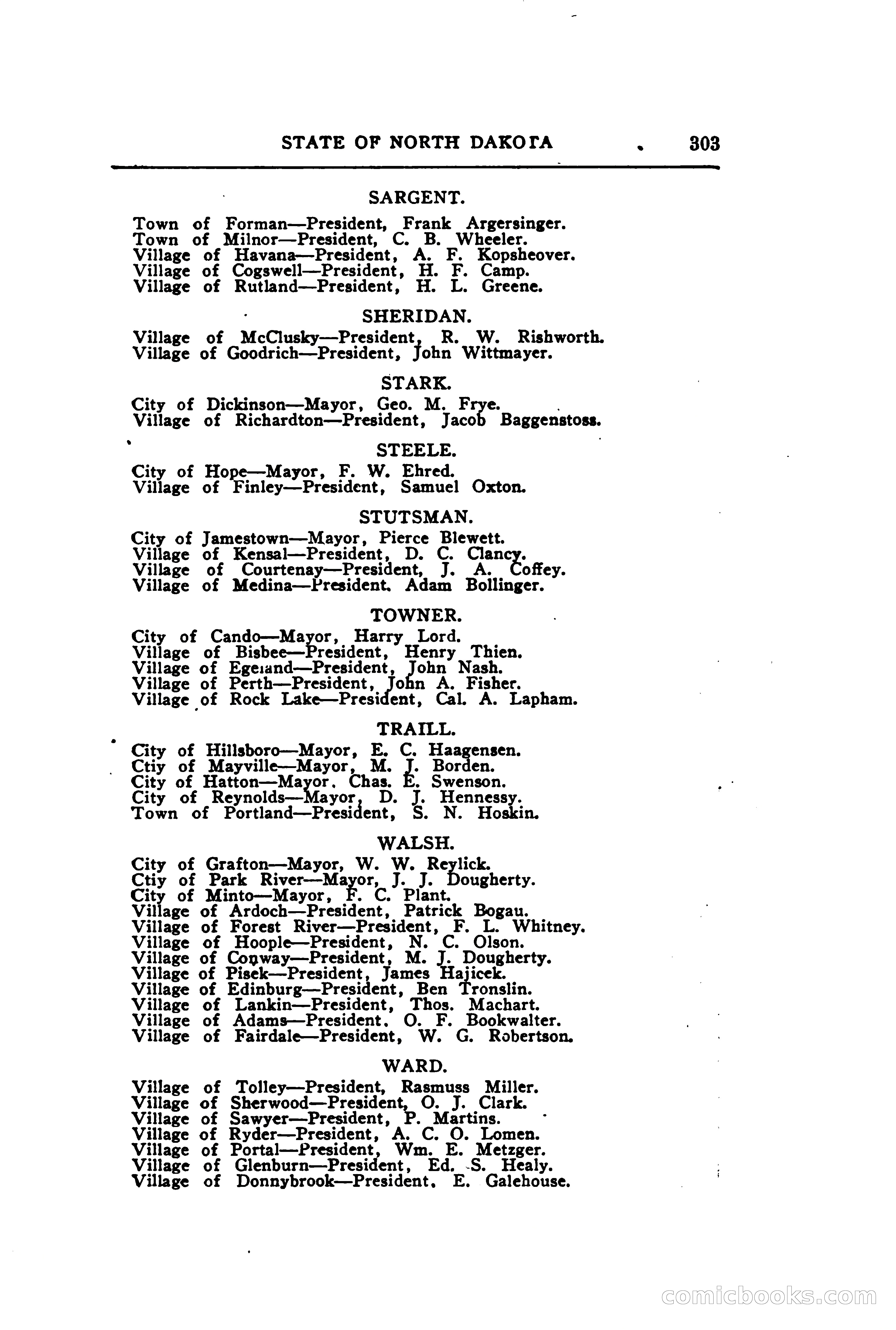 North Dakota Blue Book — page 366 of 395