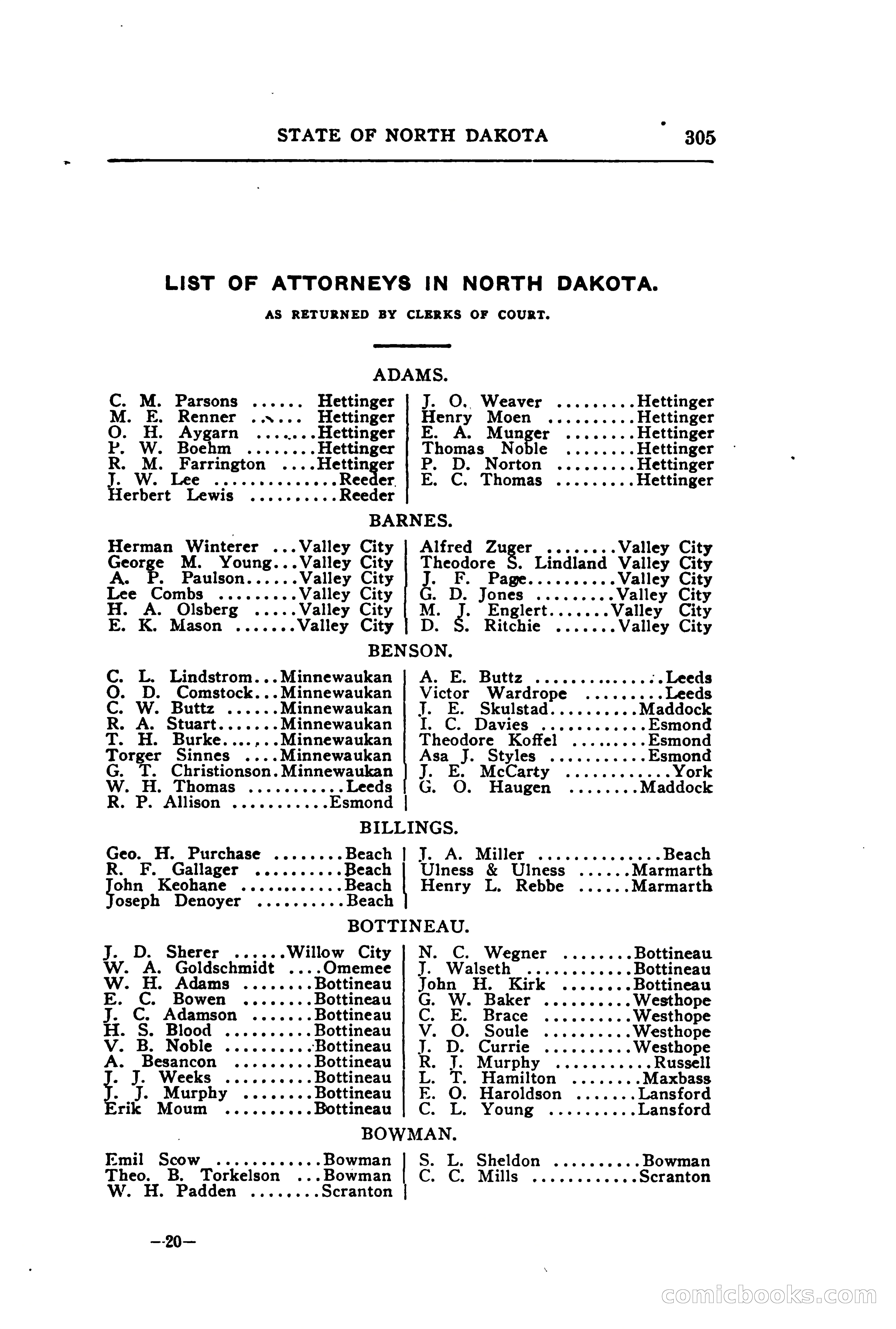 North Dakota Blue Book — page 368 of 395