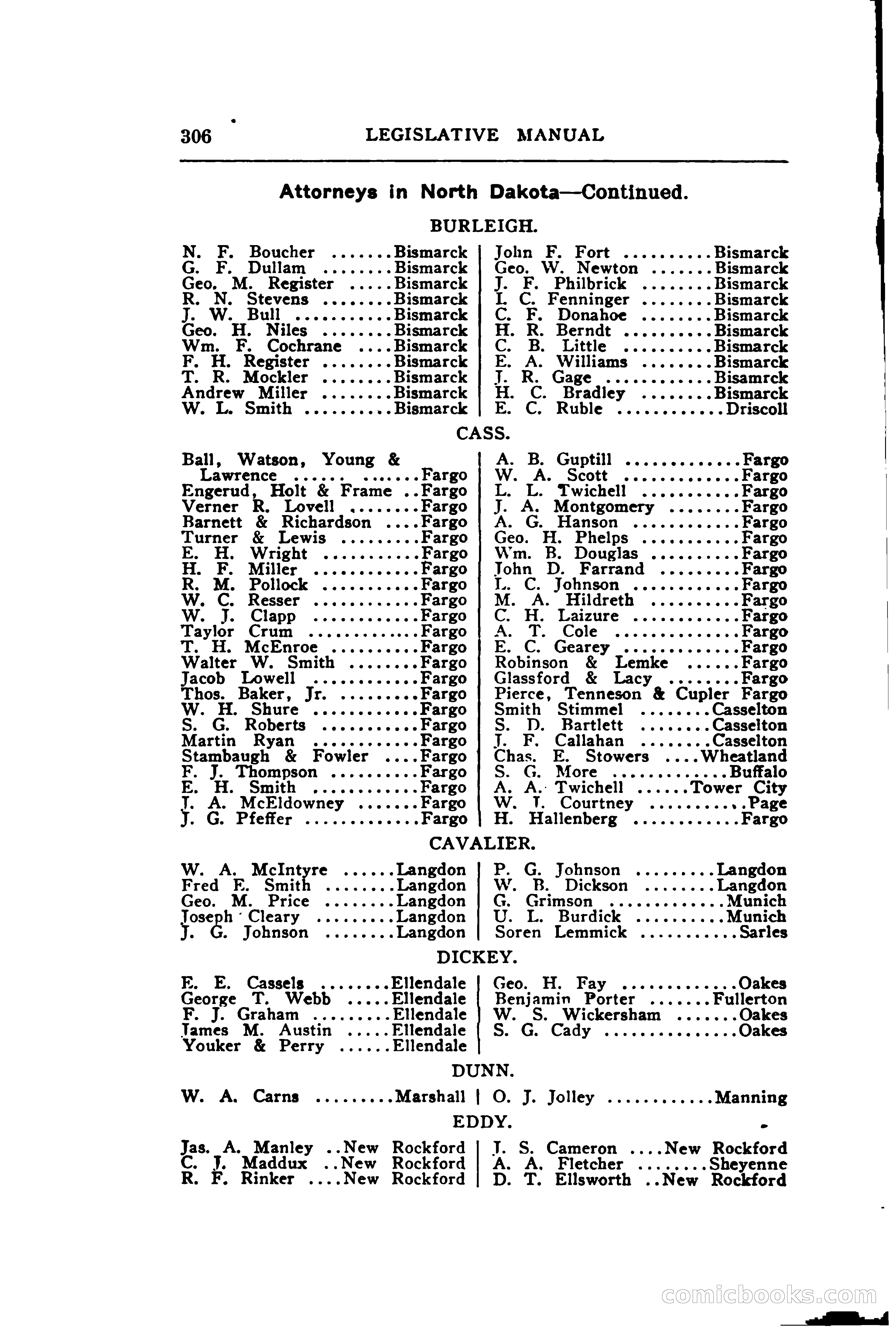 North Dakota Blue Book — page 369 of 395