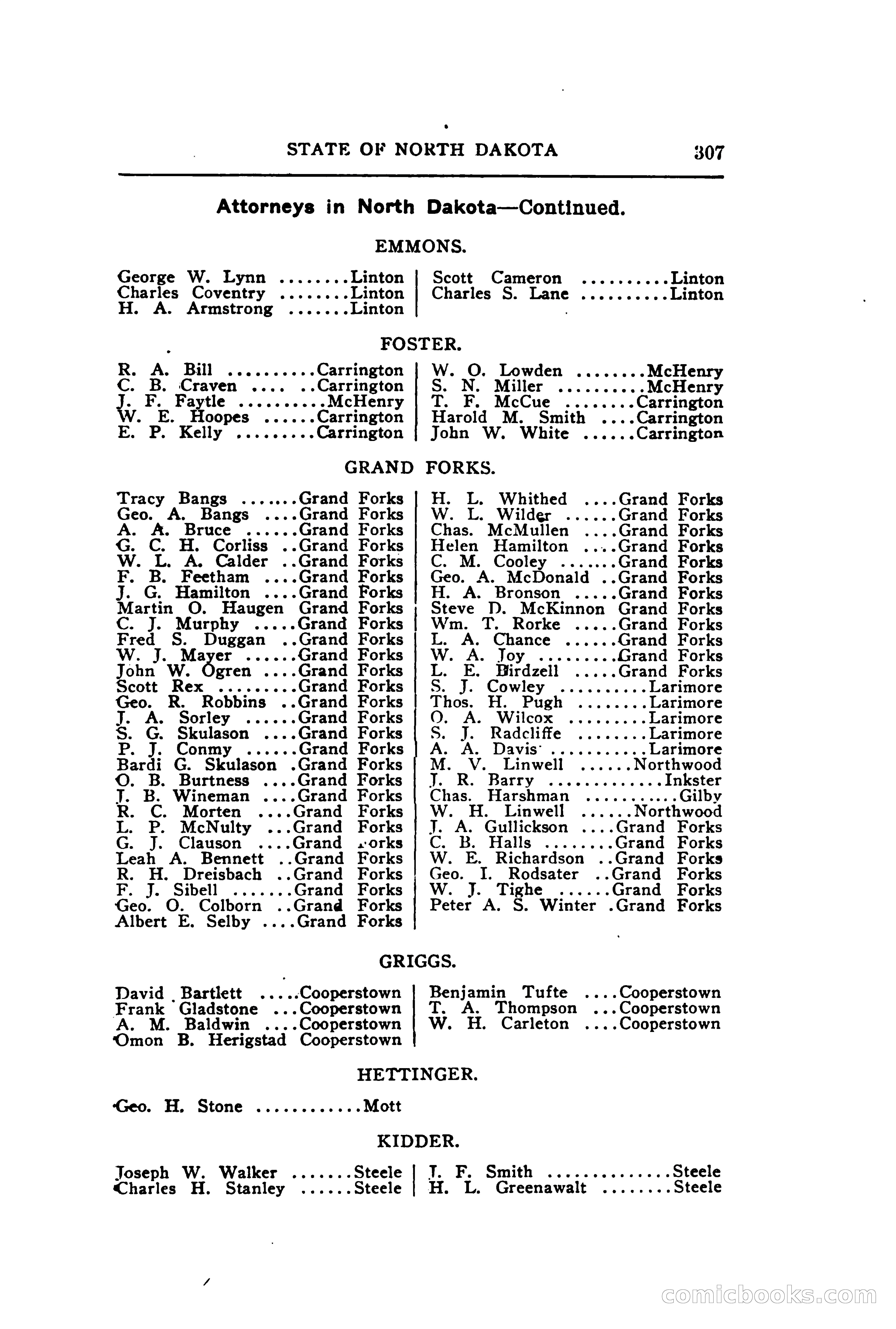 North Dakota Blue Book — page 370 of 395