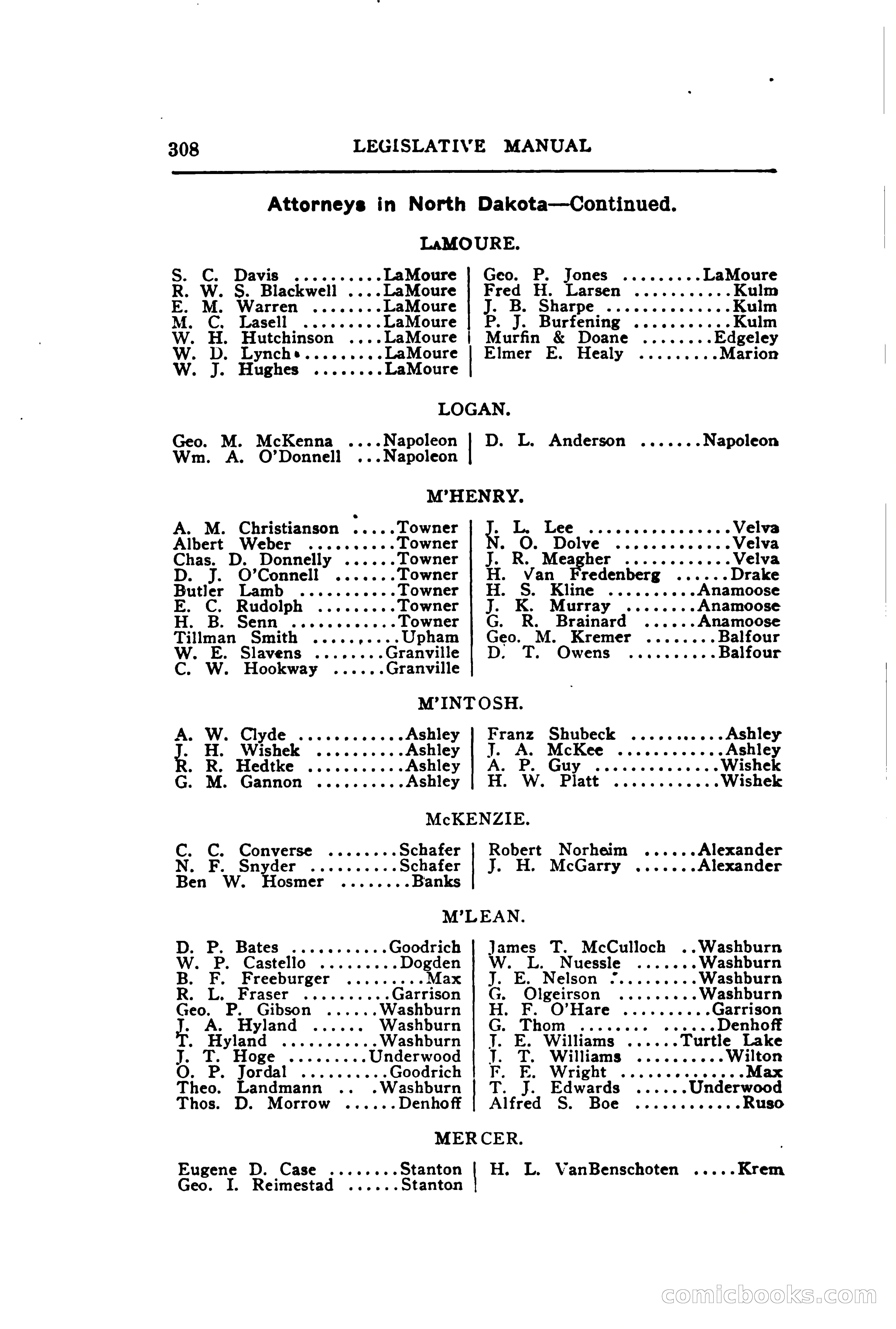 North Dakota Blue Book — page 371 of 395