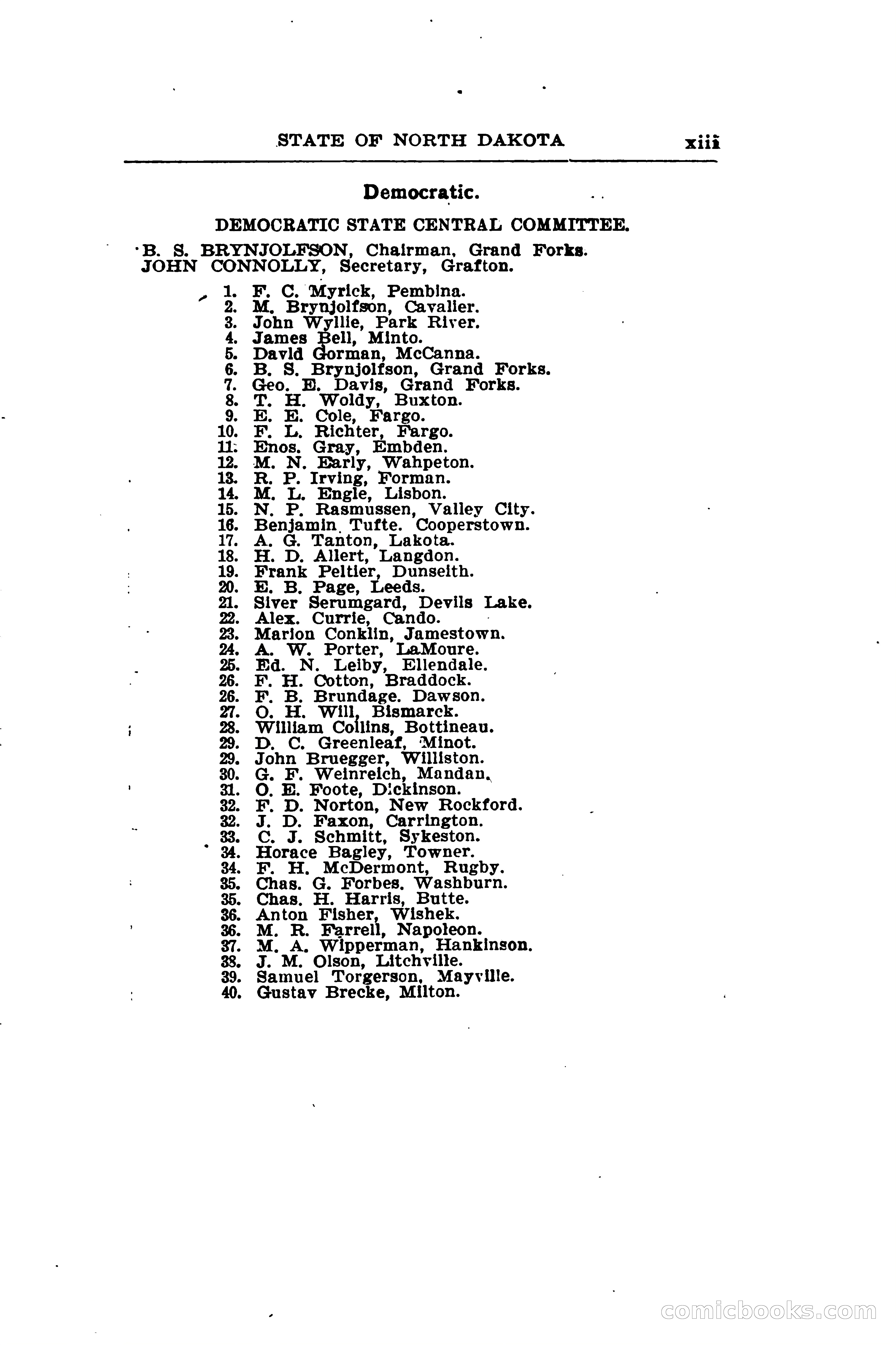 North Dakota Blue Book — page 22 of 281