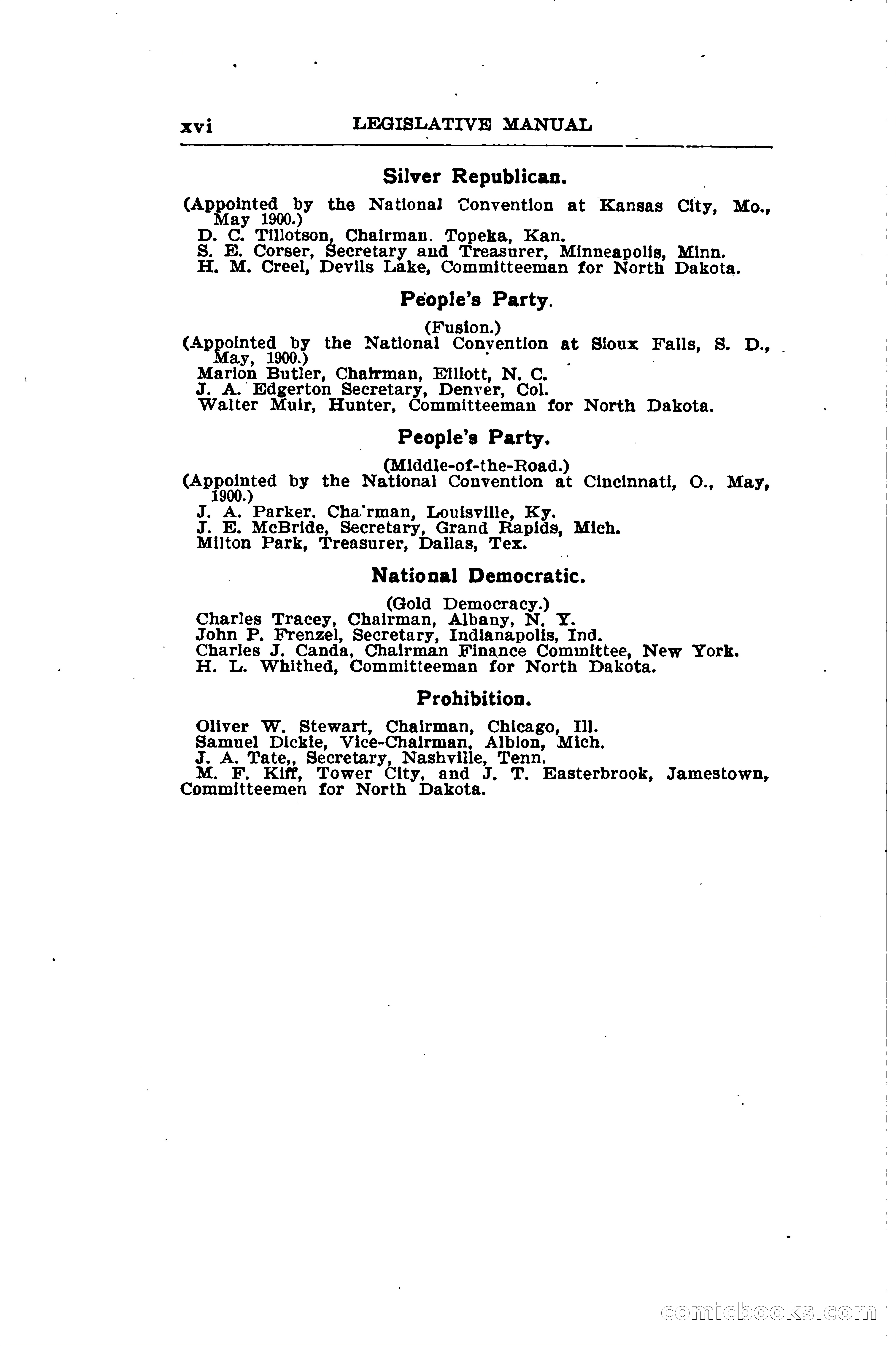 North Dakota Blue Book — page 25 of 281