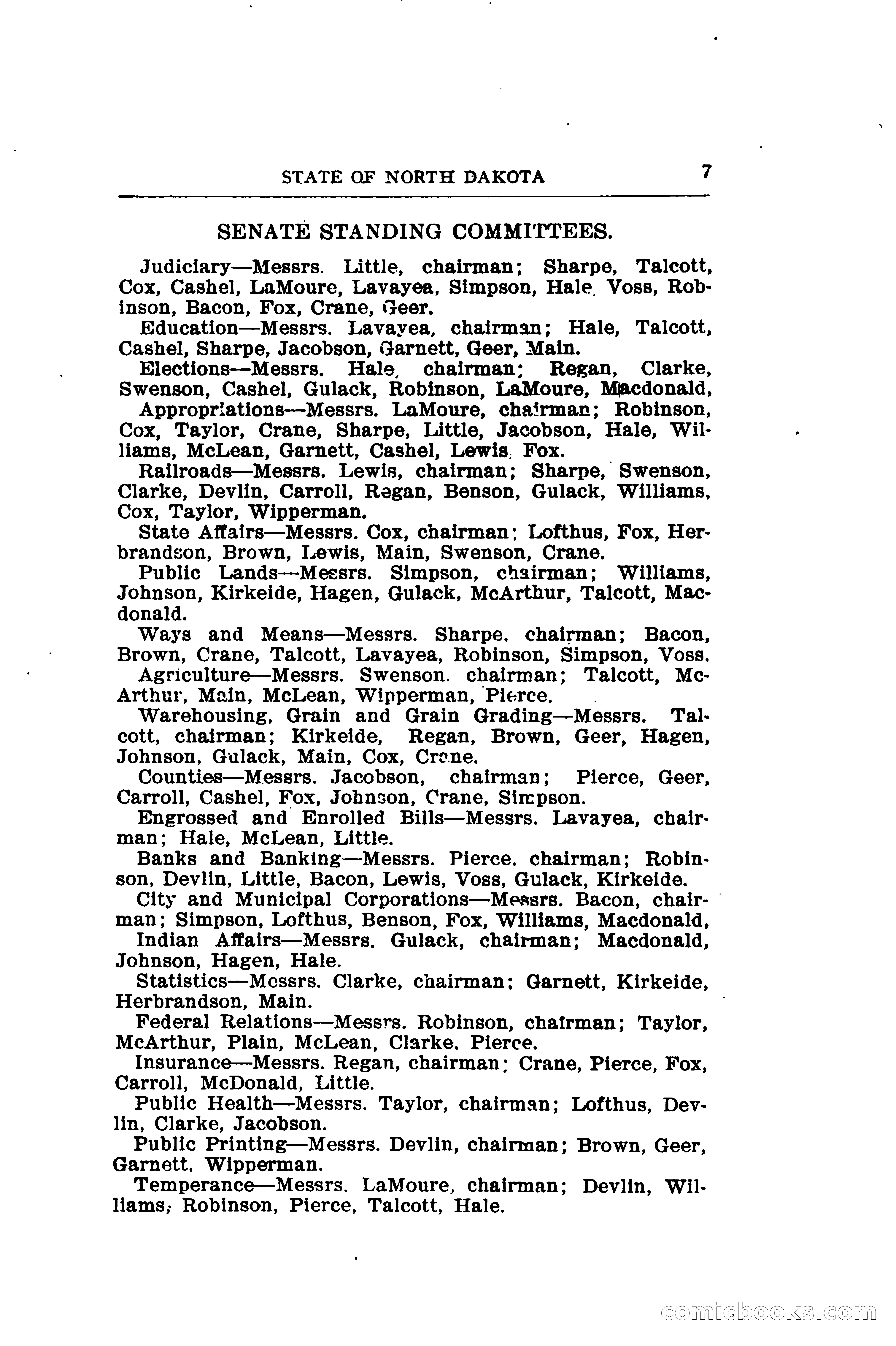 North Dakota Blue Book — page 32 of 281