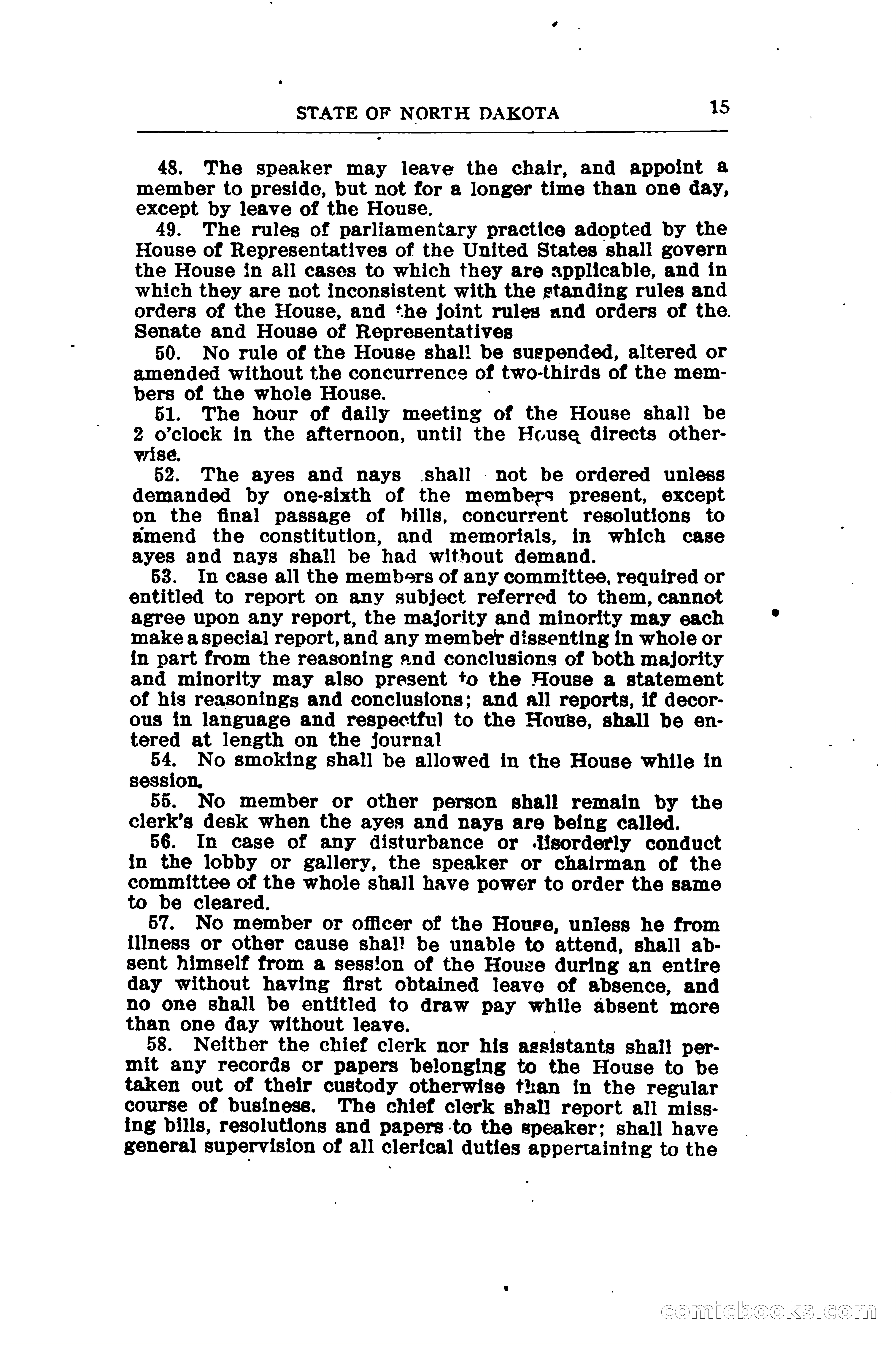 North Dakota Blue Book — page 40 of 281