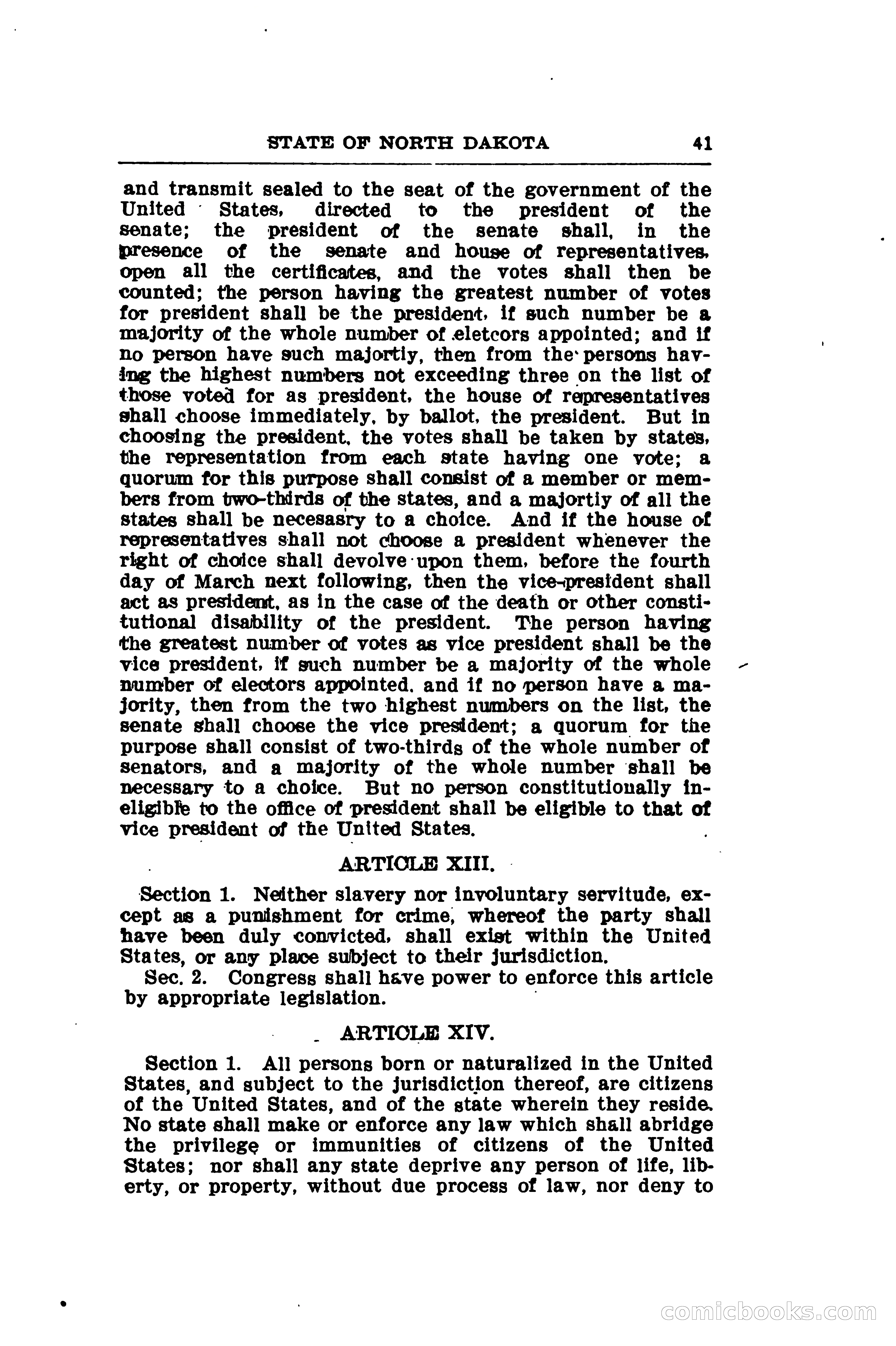 North Dakota Blue Book — page 66 of 281