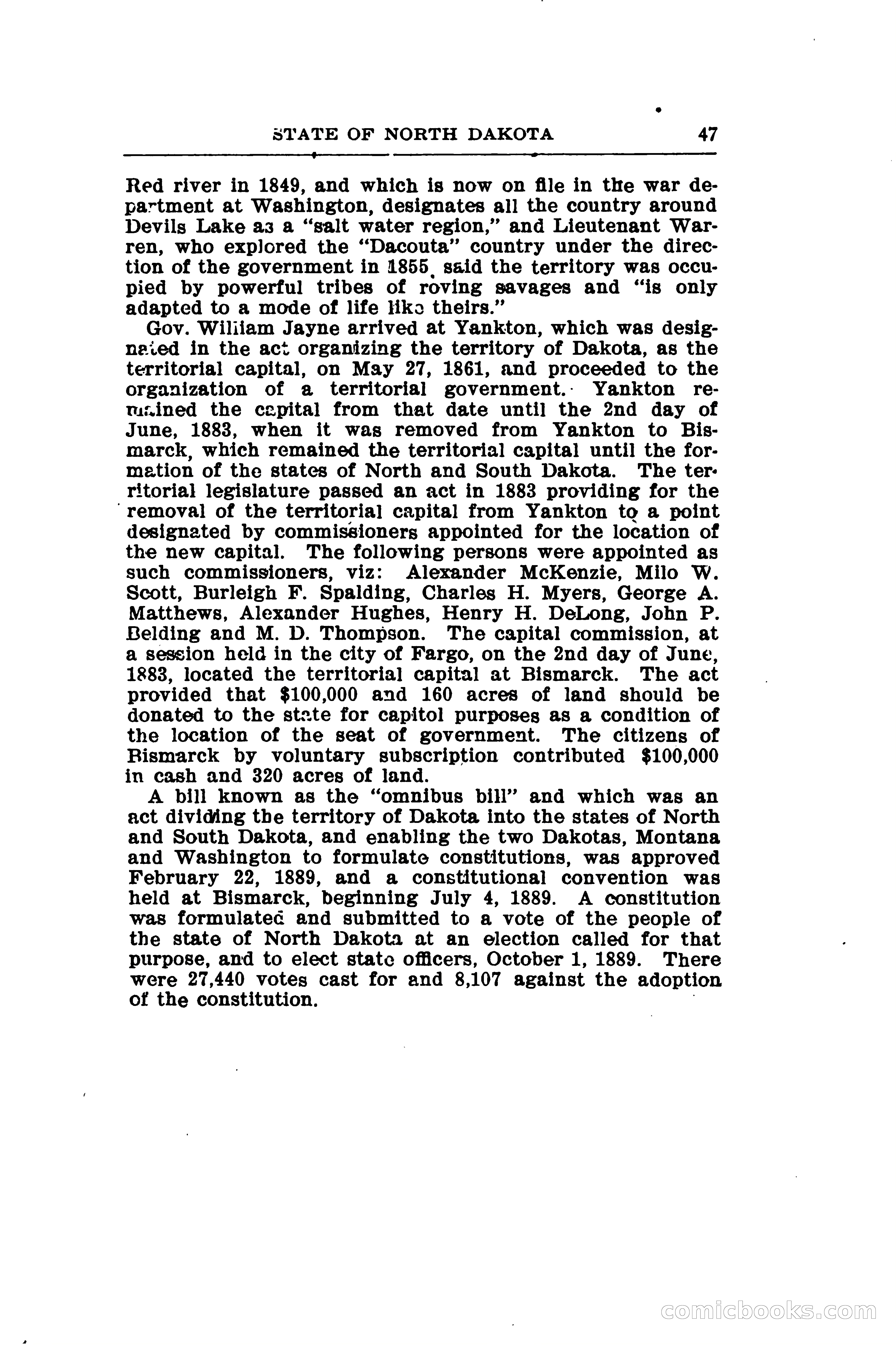 North Dakota Blue Book — page 72 of 281
