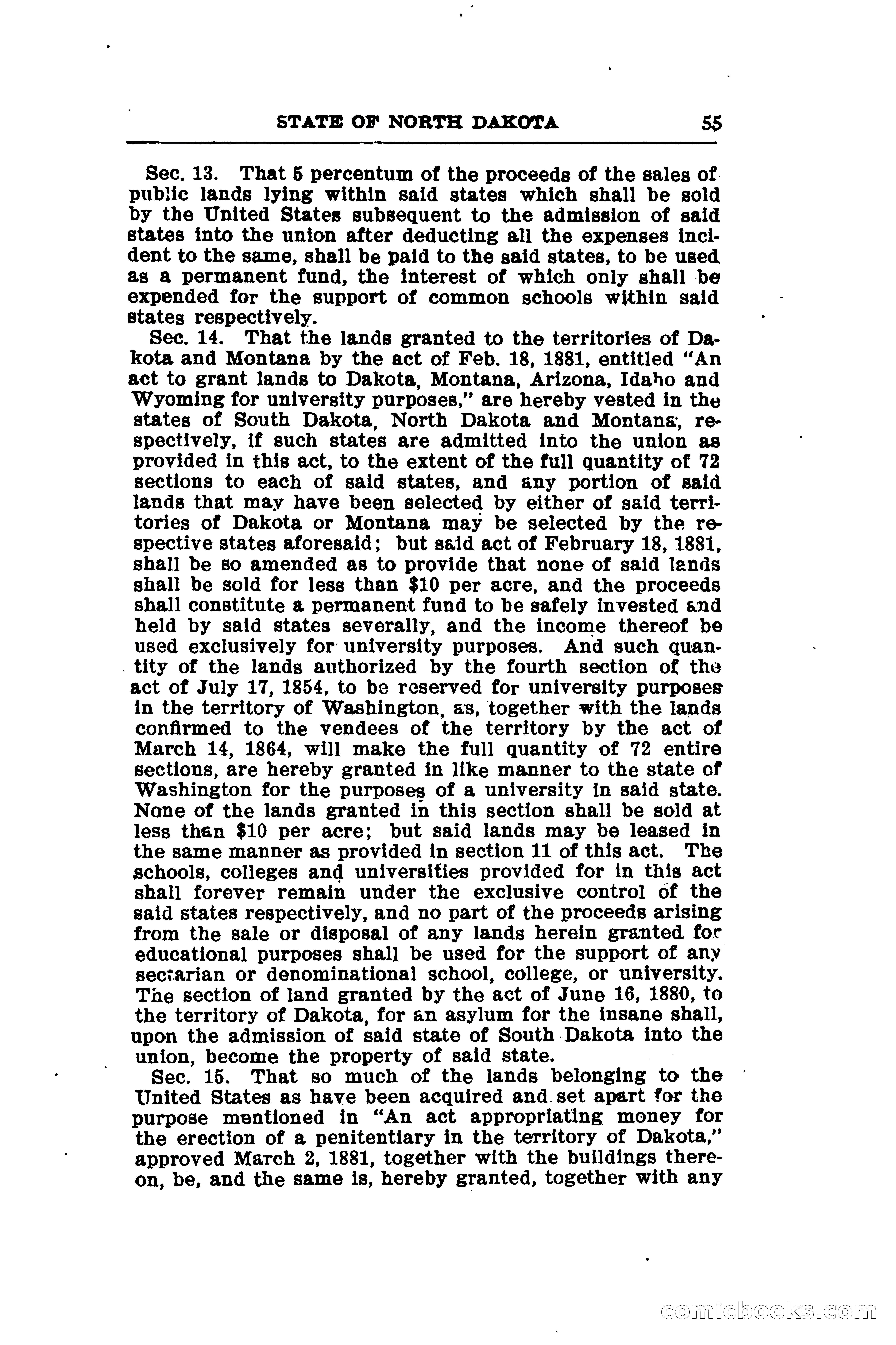North Dakota Blue Book — page 80 of 281