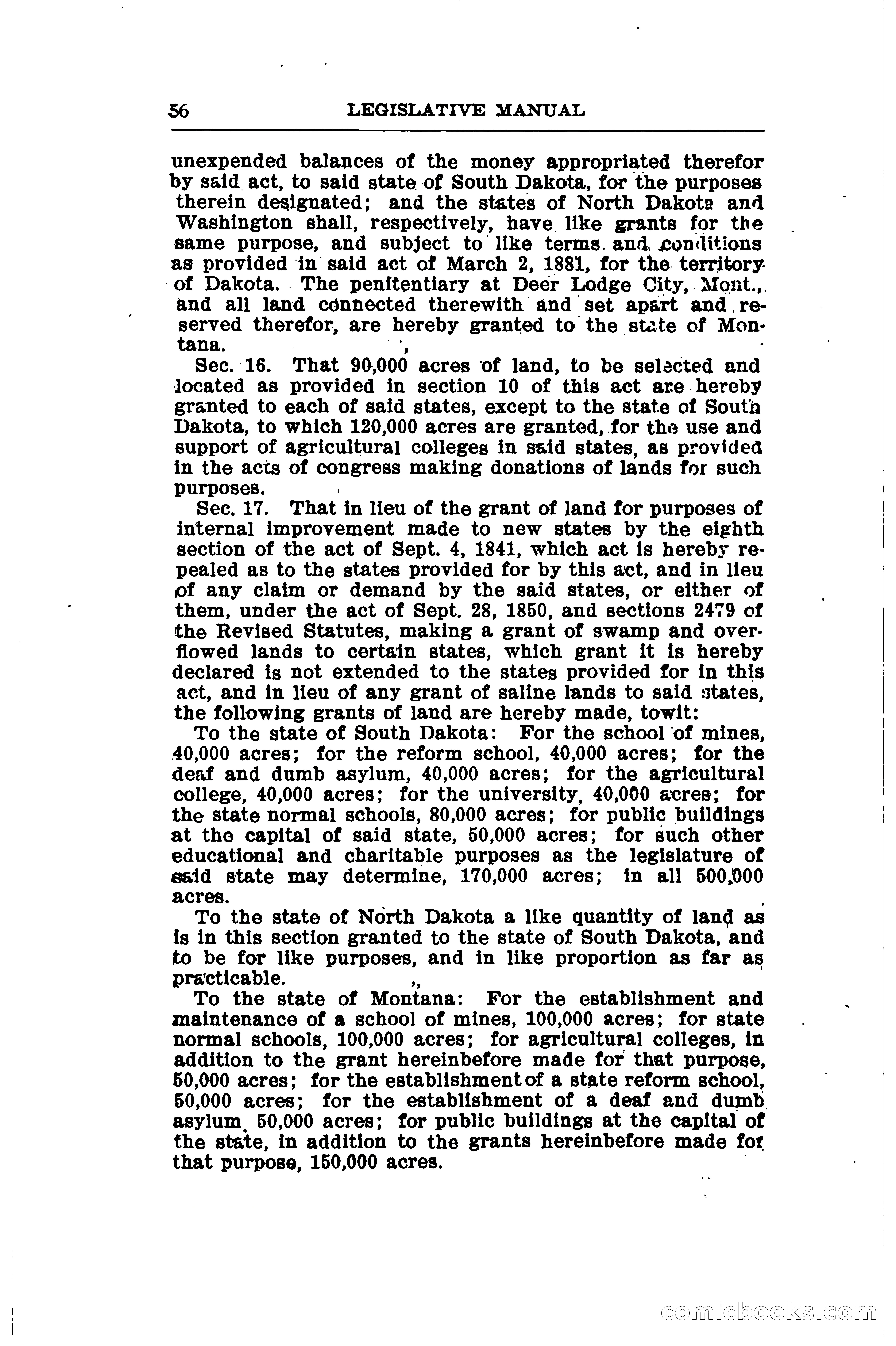 North Dakota Blue Book — page 81 of 281