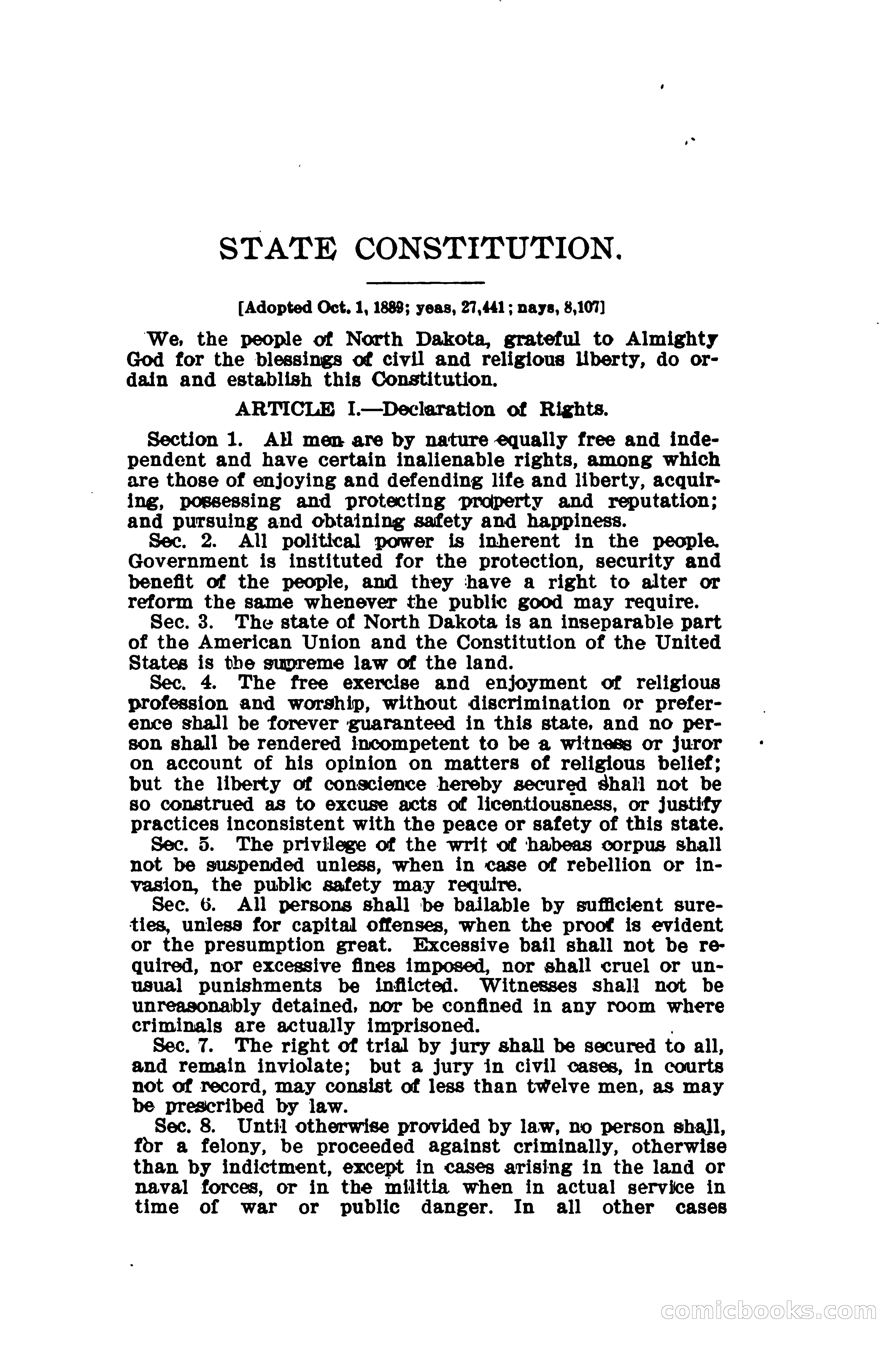 North Dakota Blue Book — page 88 of 281