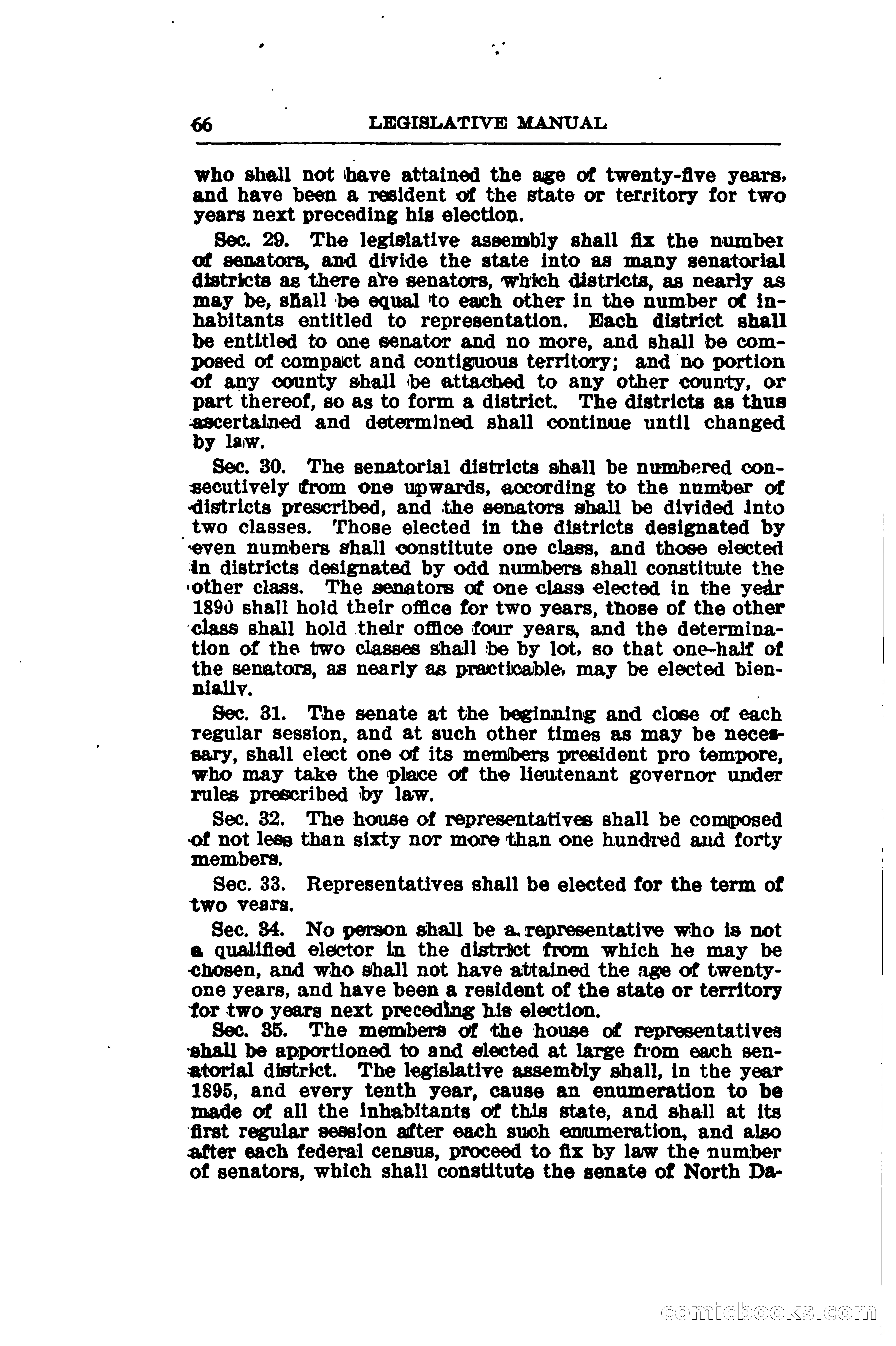 North Dakota Blue Book — page 91 of 281
