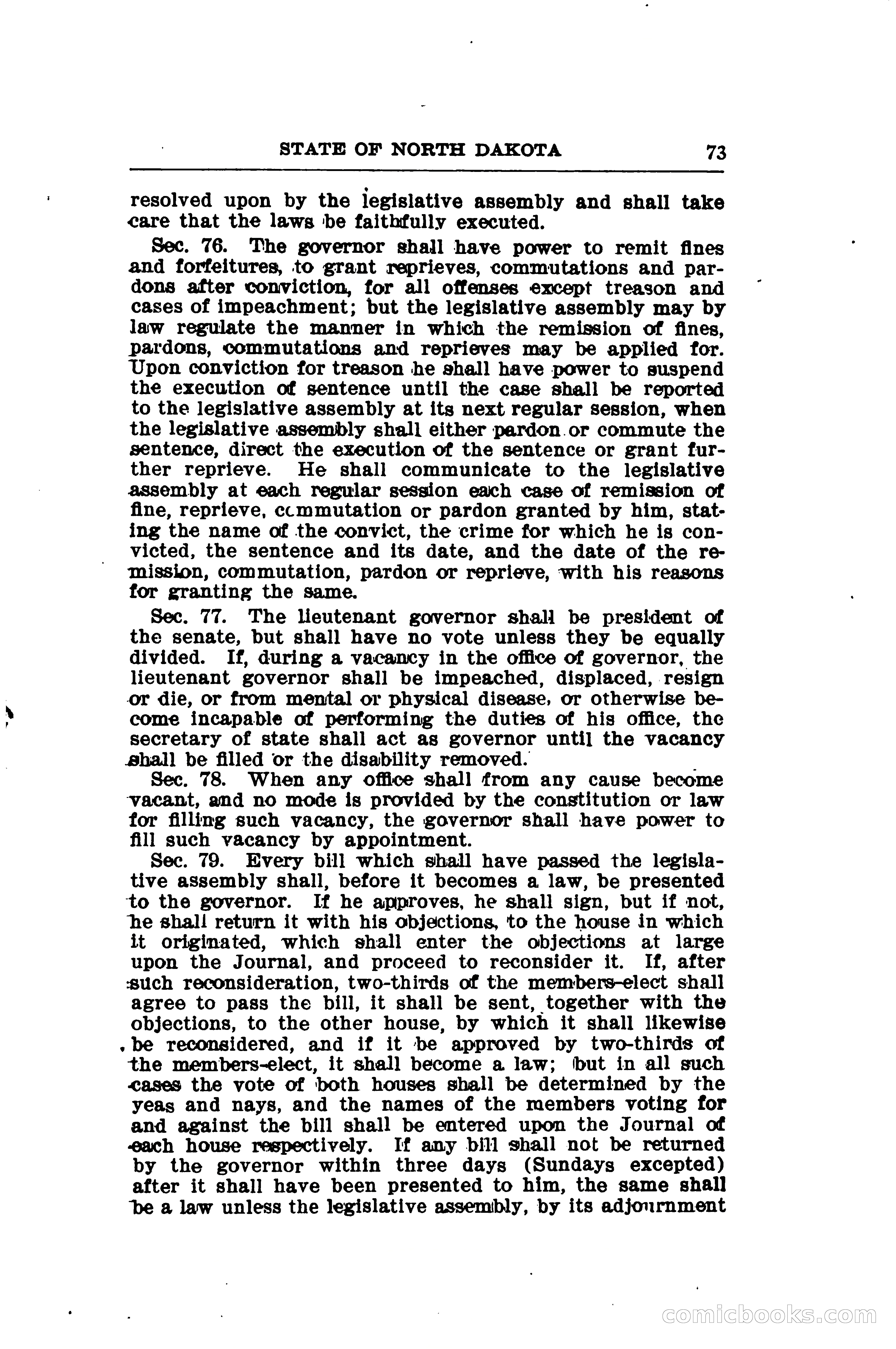 North Dakota Blue Book — page 98 of 281