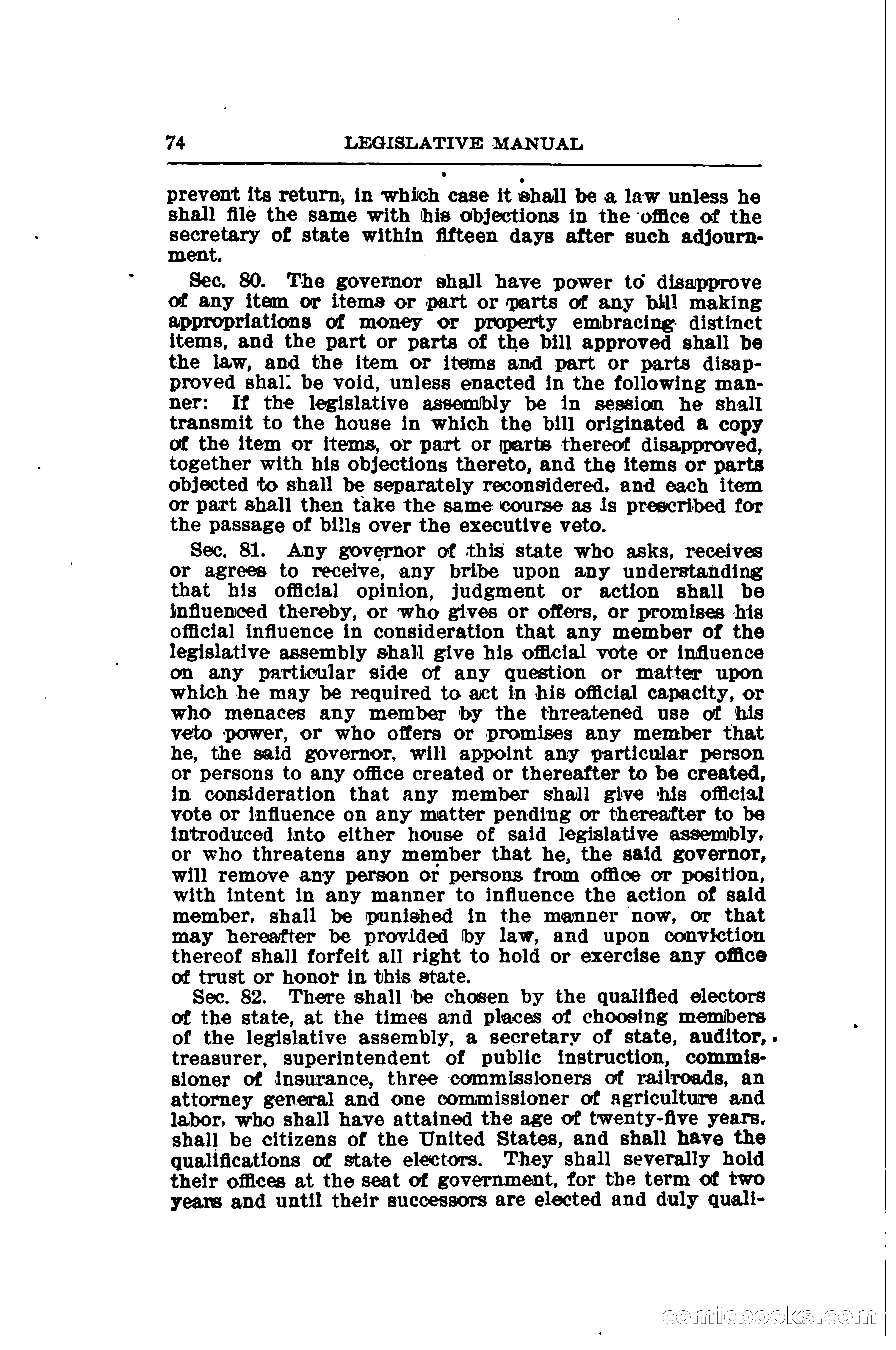 North Dakota Blue Book — page 99 of 281