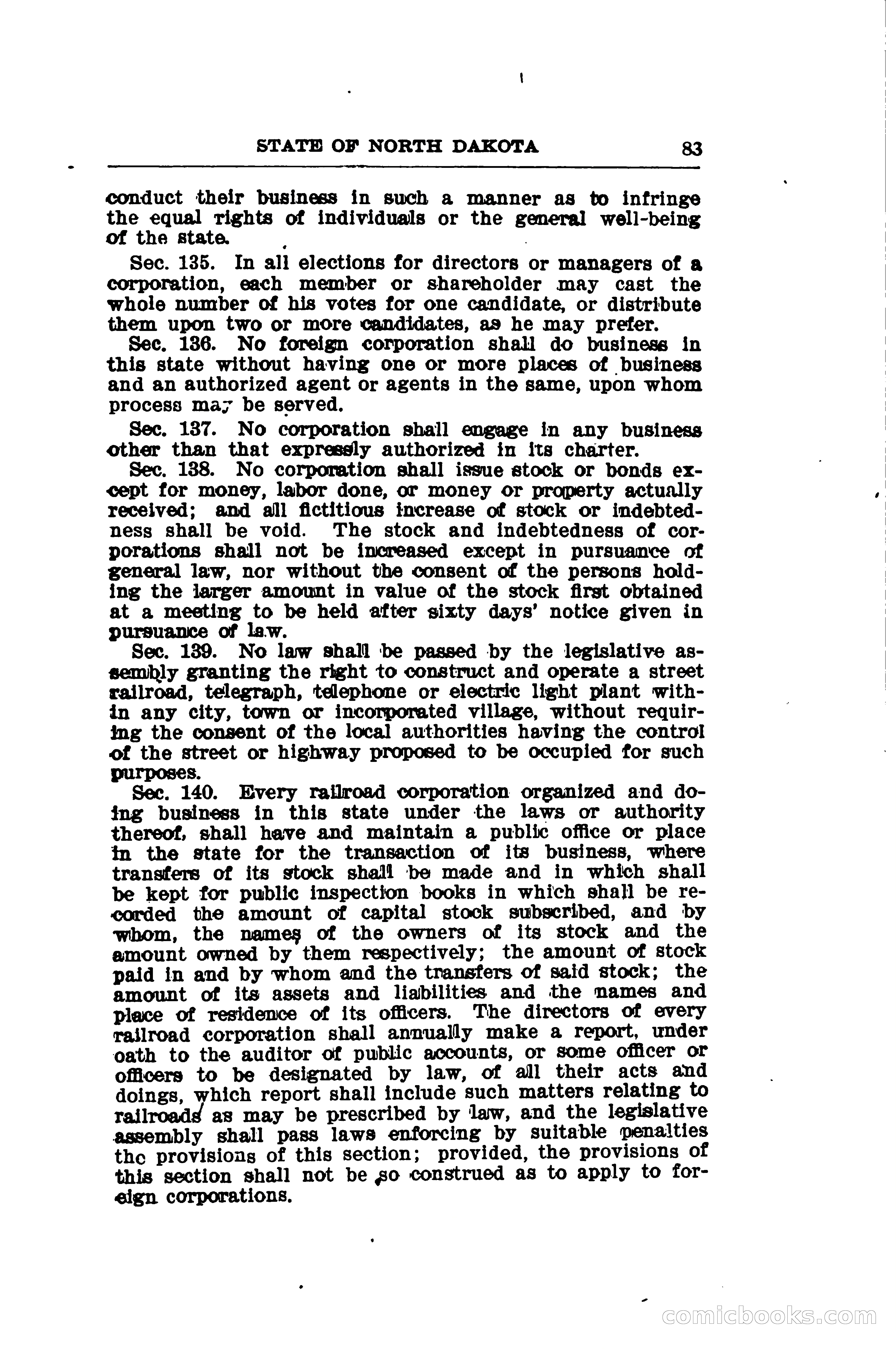 North Dakota Blue Book — page 108 of 281