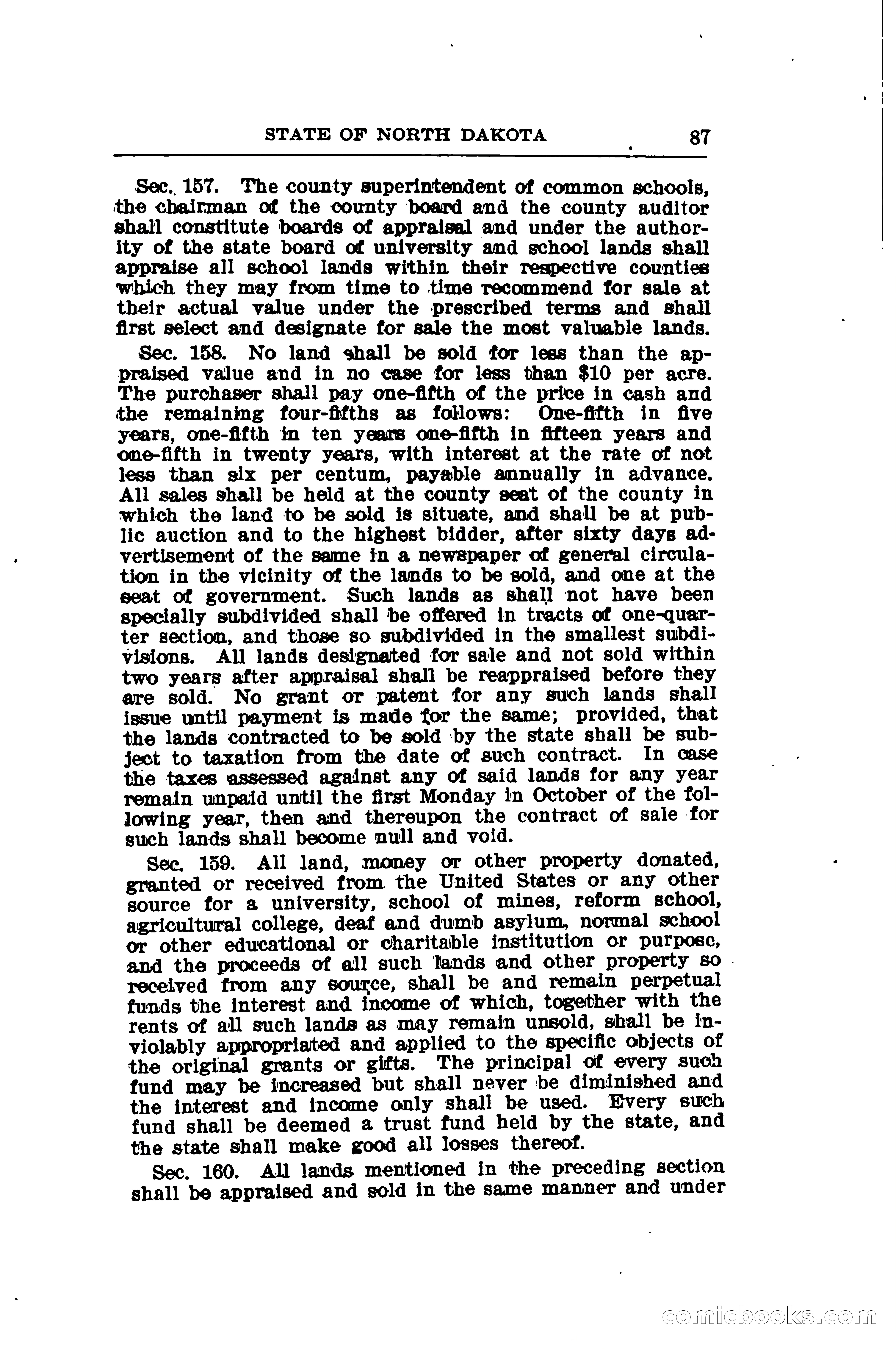 North Dakota Blue Book — page 112 of 281
