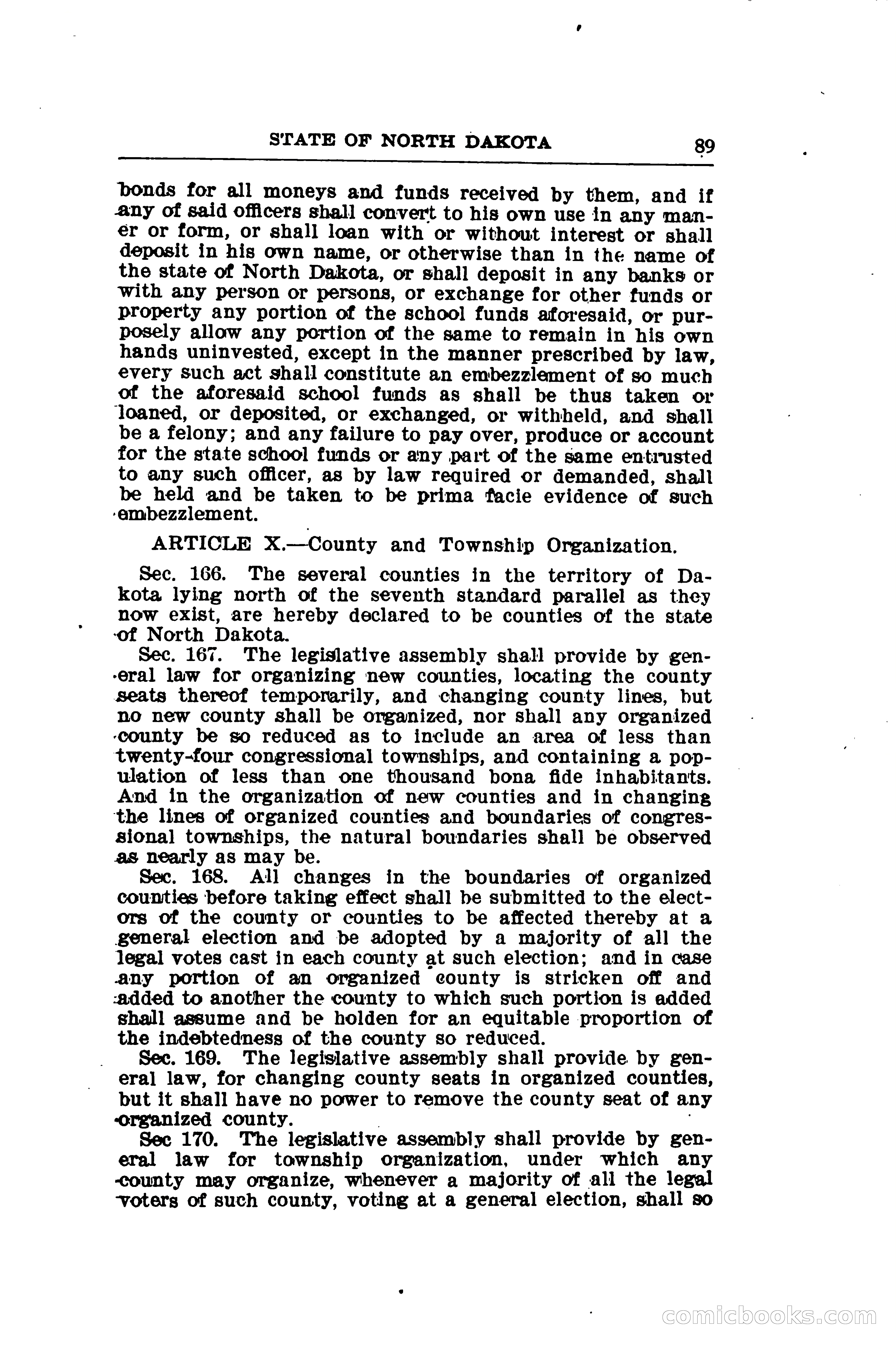 North Dakota Blue Book — page 114 of 281