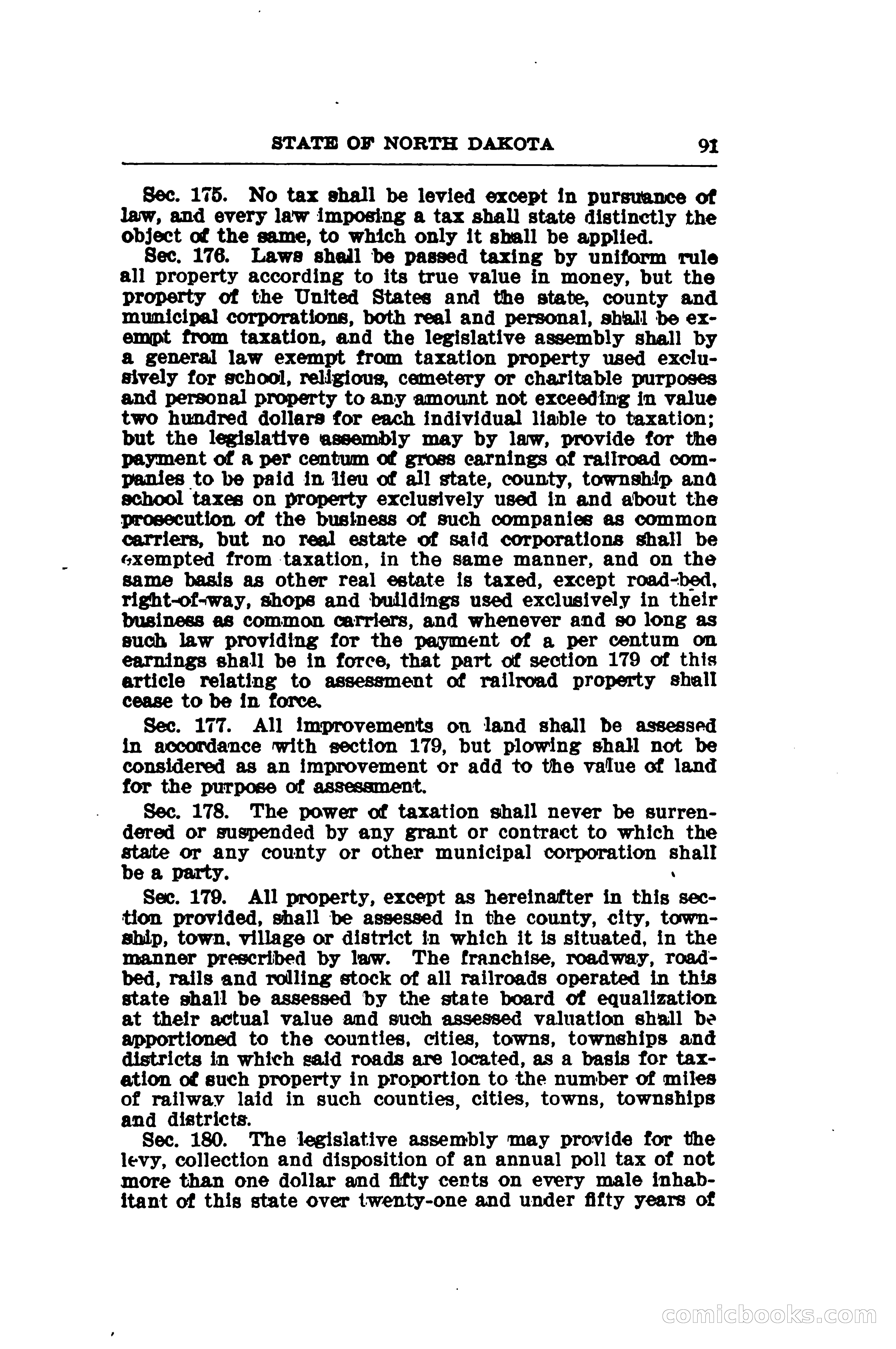 North Dakota Blue Book — page 116 of 281