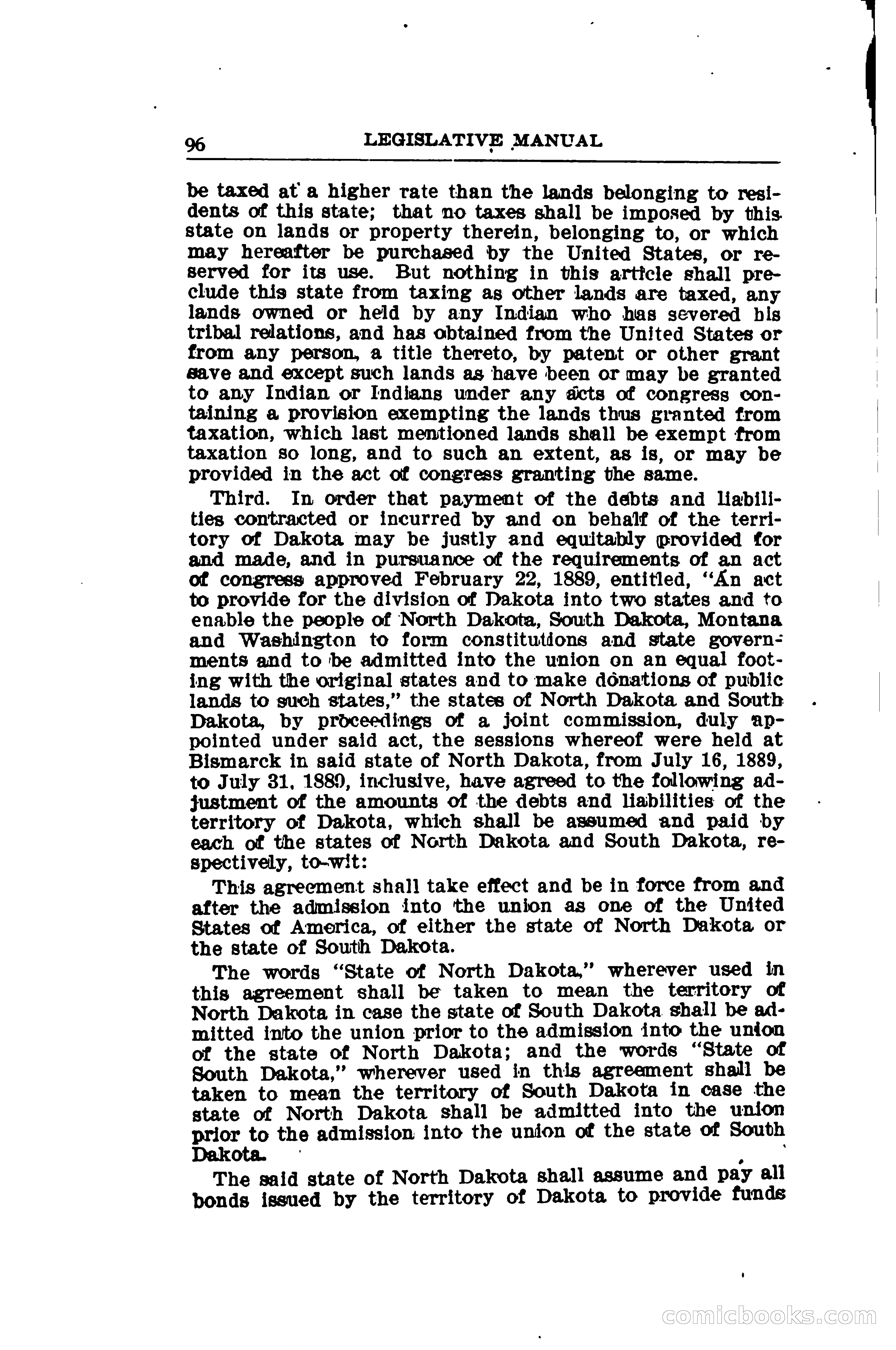 North Dakota Blue Book — page 121 of 281
