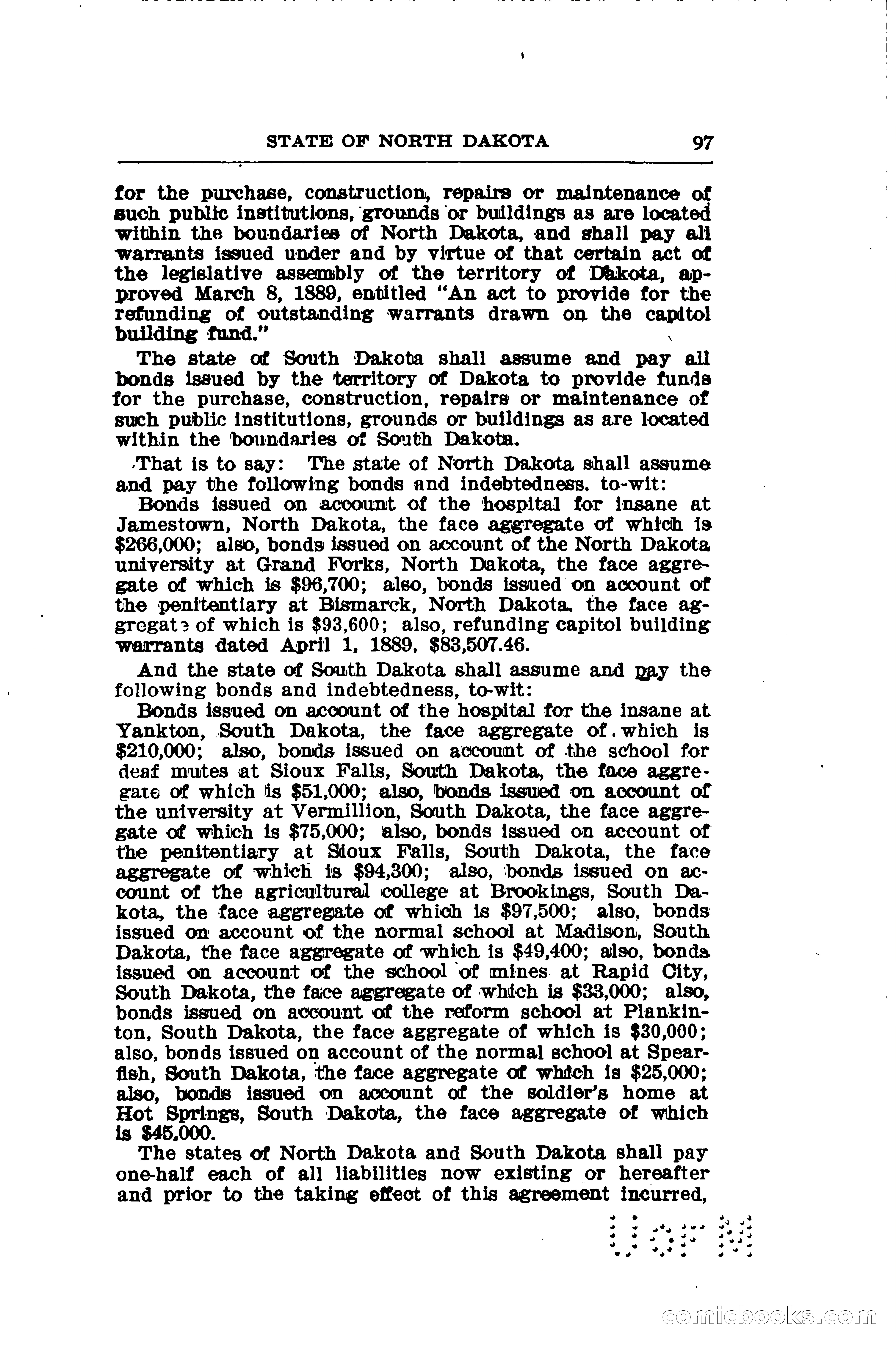 North Dakota Blue Book — page 122 of 281