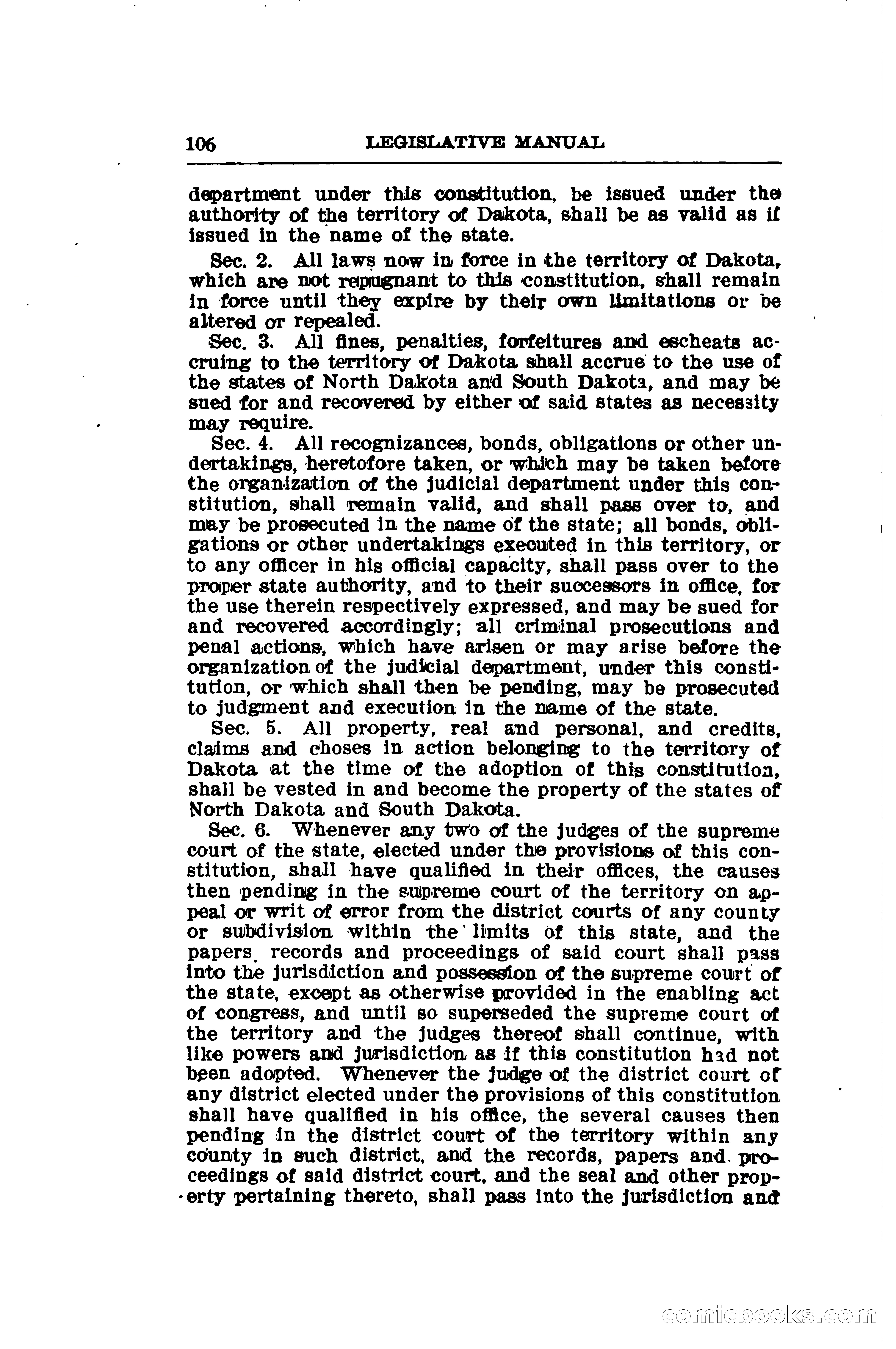 North Dakota Blue Book — page 131 of 281