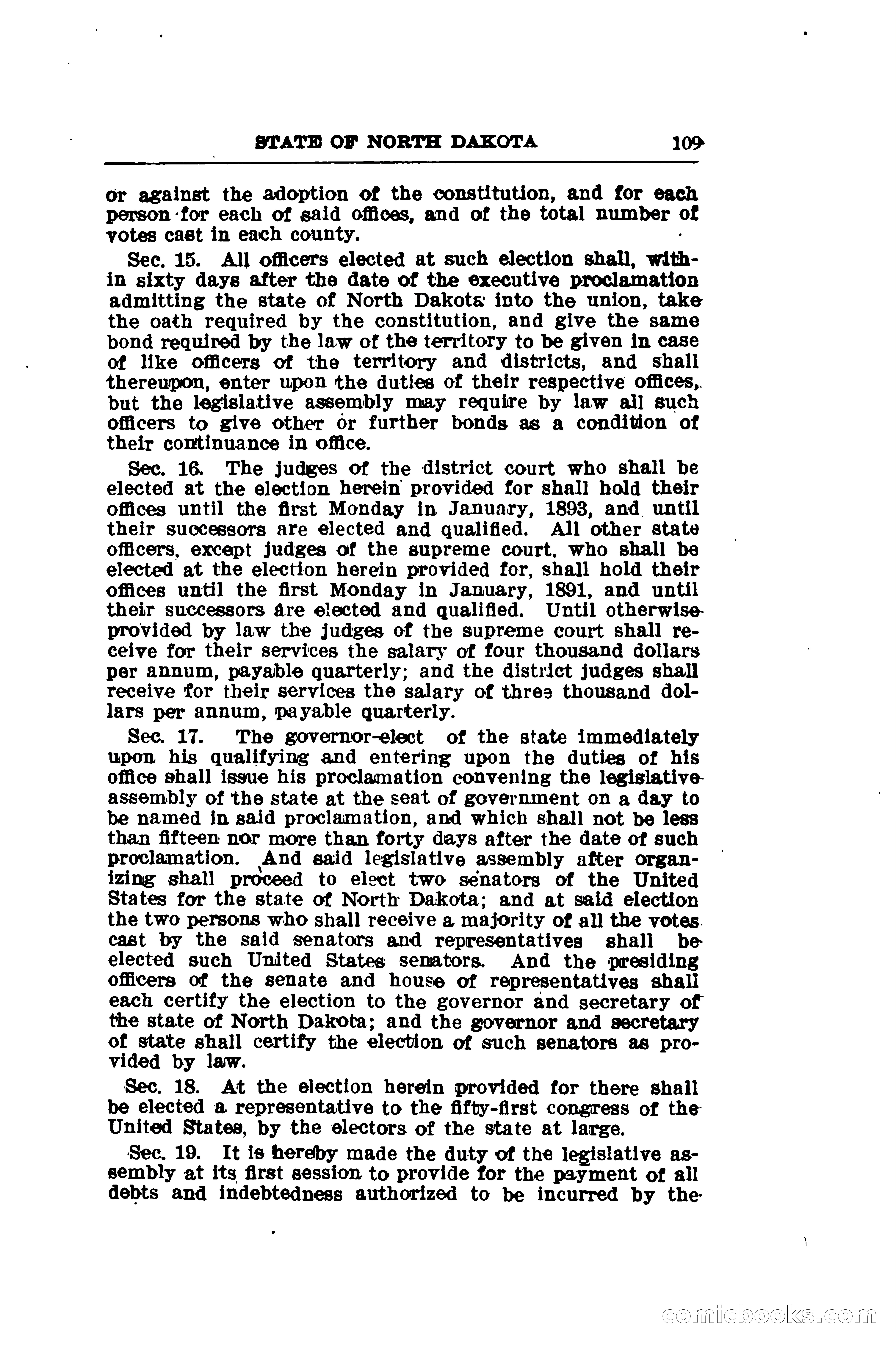 North Dakota Blue Book — page 134 of 281