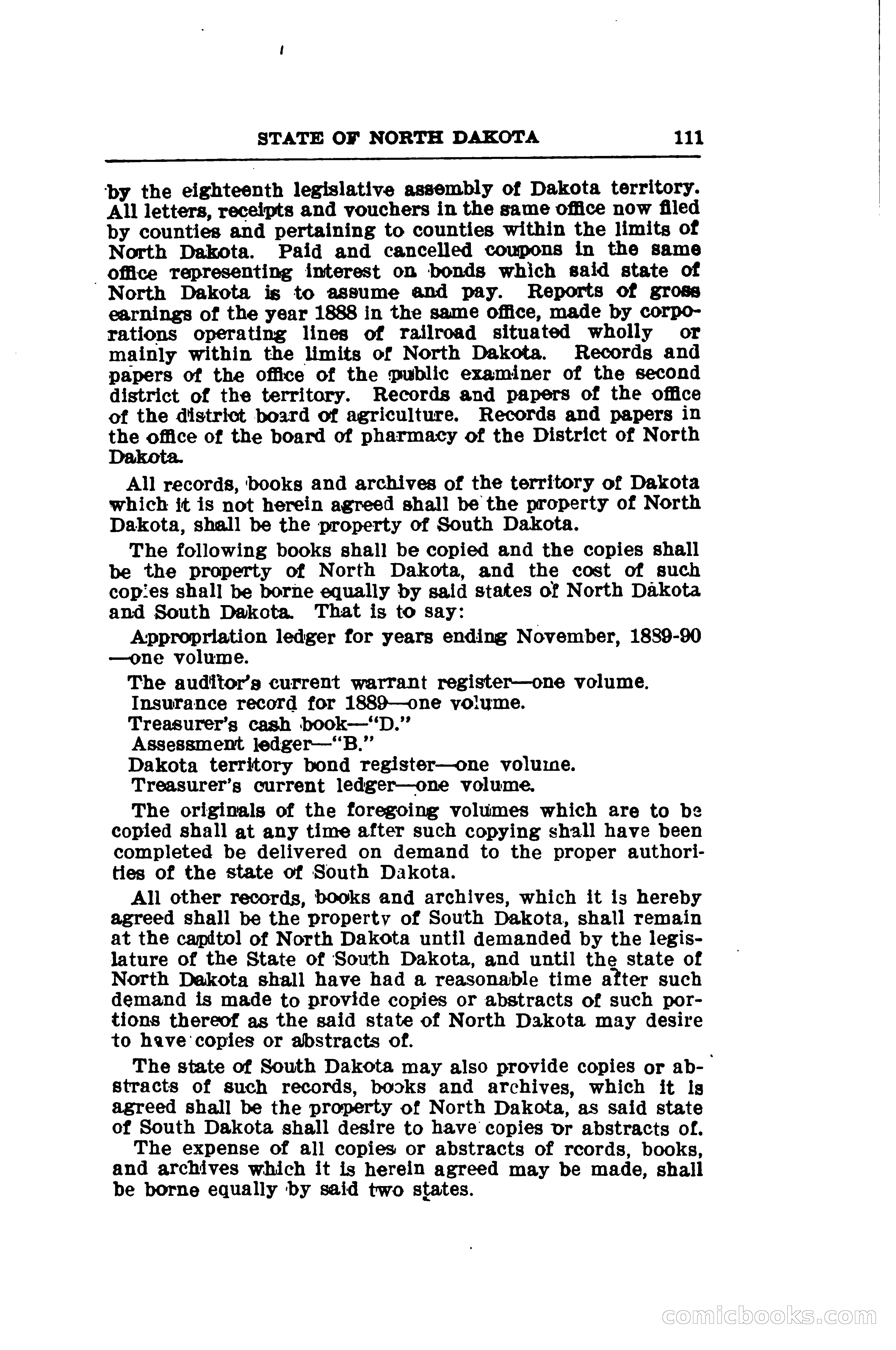North Dakota Blue Book — page 136 of 281