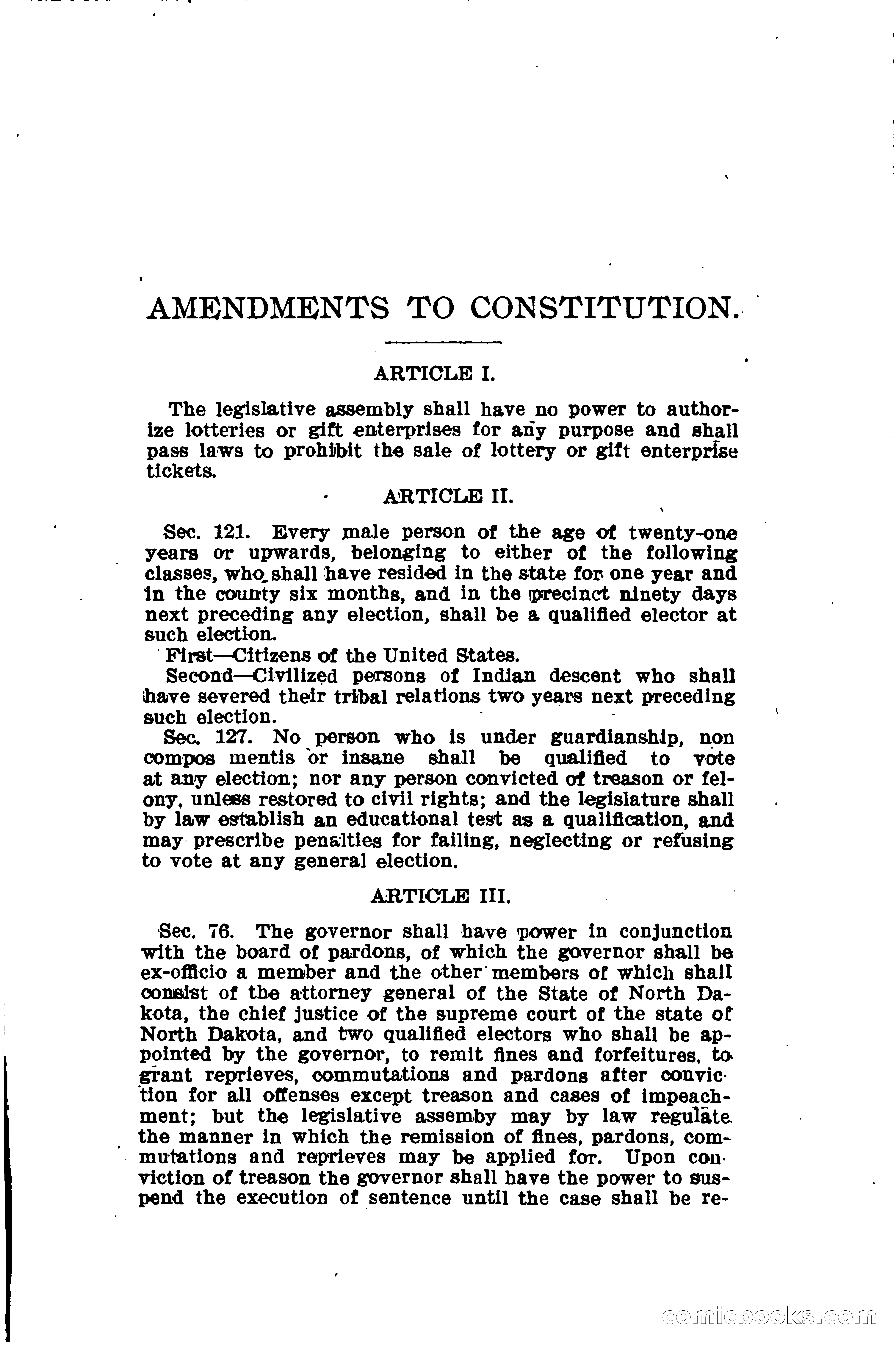 North Dakota Blue Book — page 138 of 281
