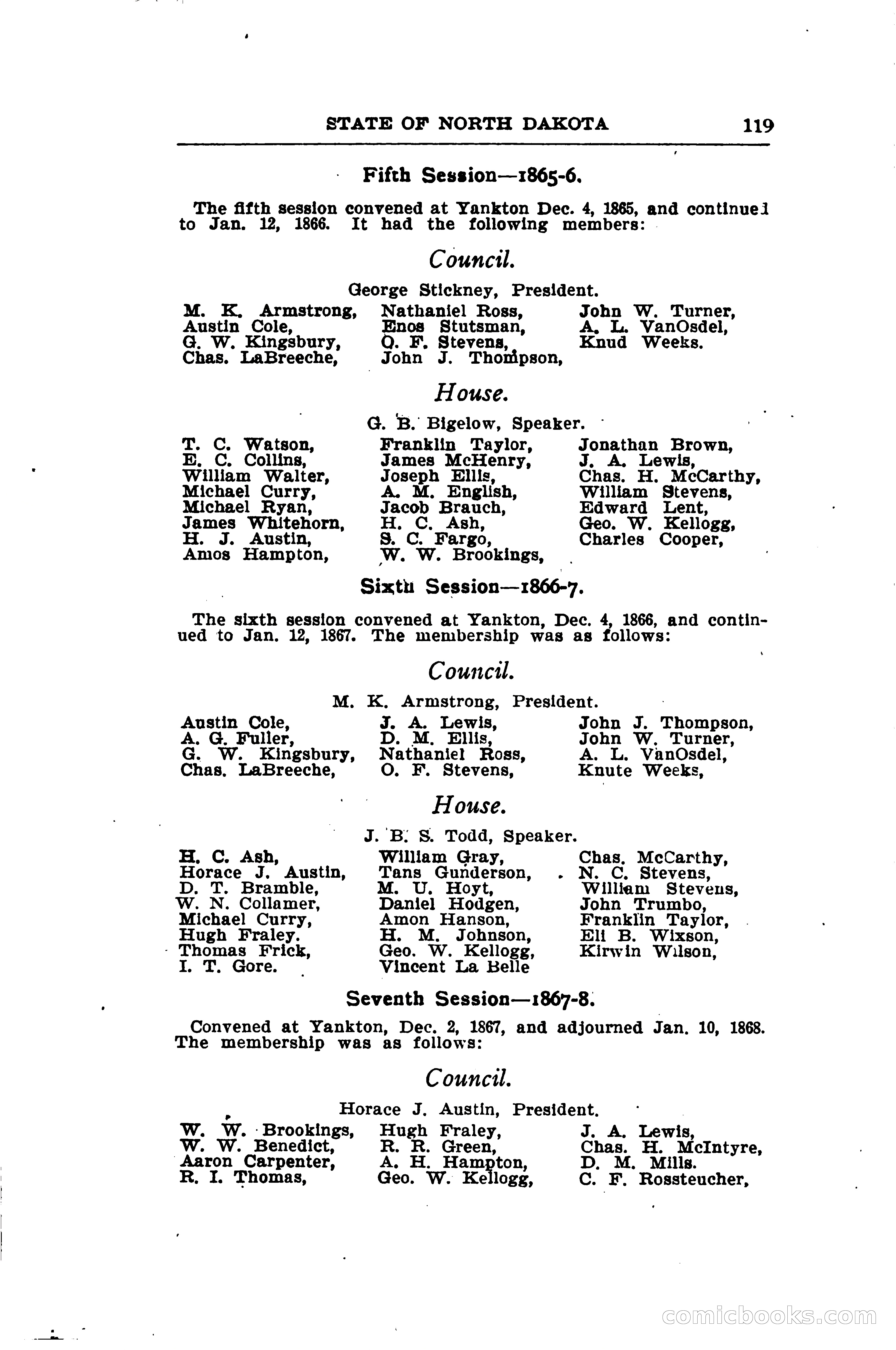 North Dakota Blue Book — page 144 of 281
