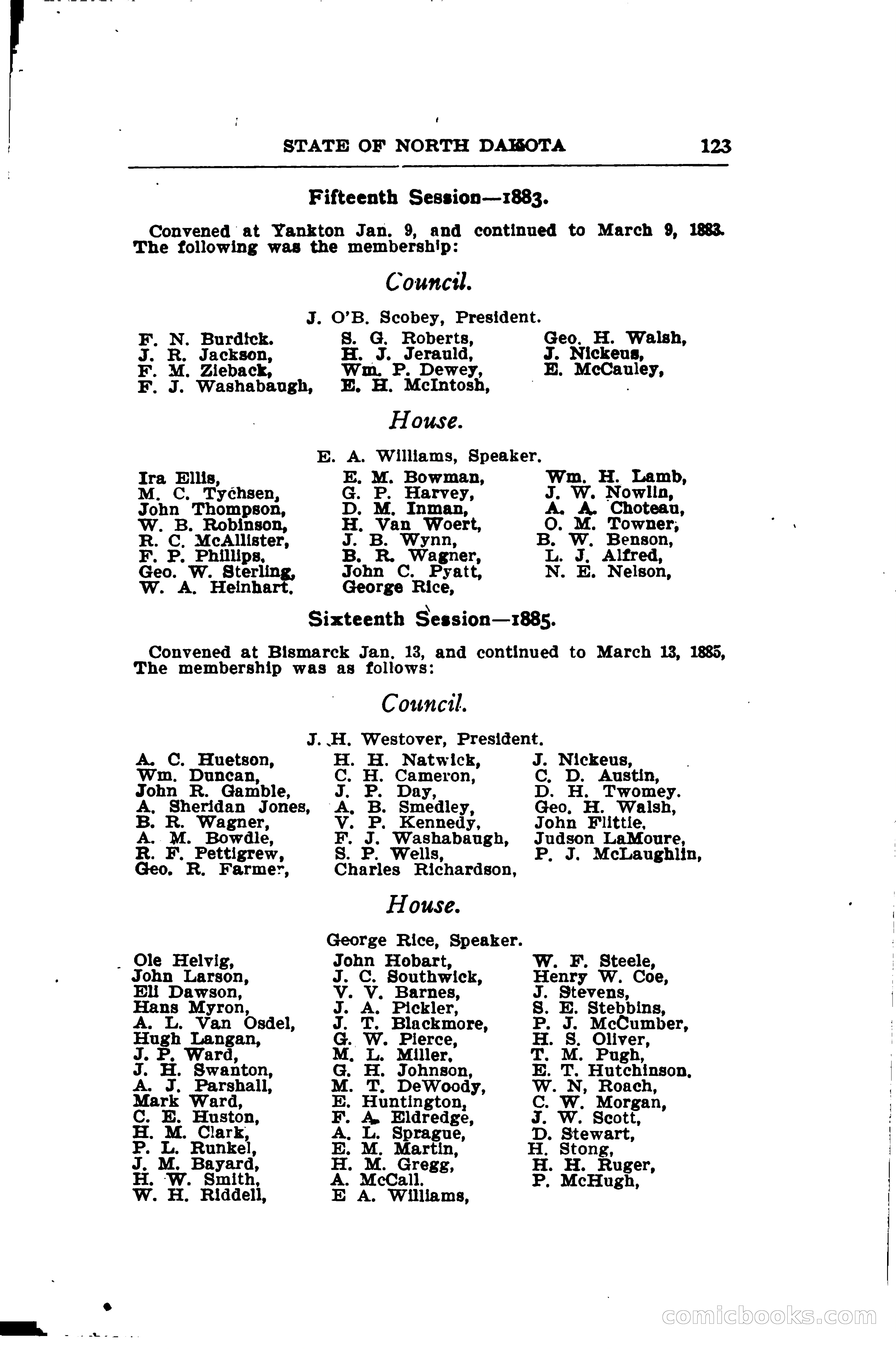 North Dakota Blue Book — page 148 of 281