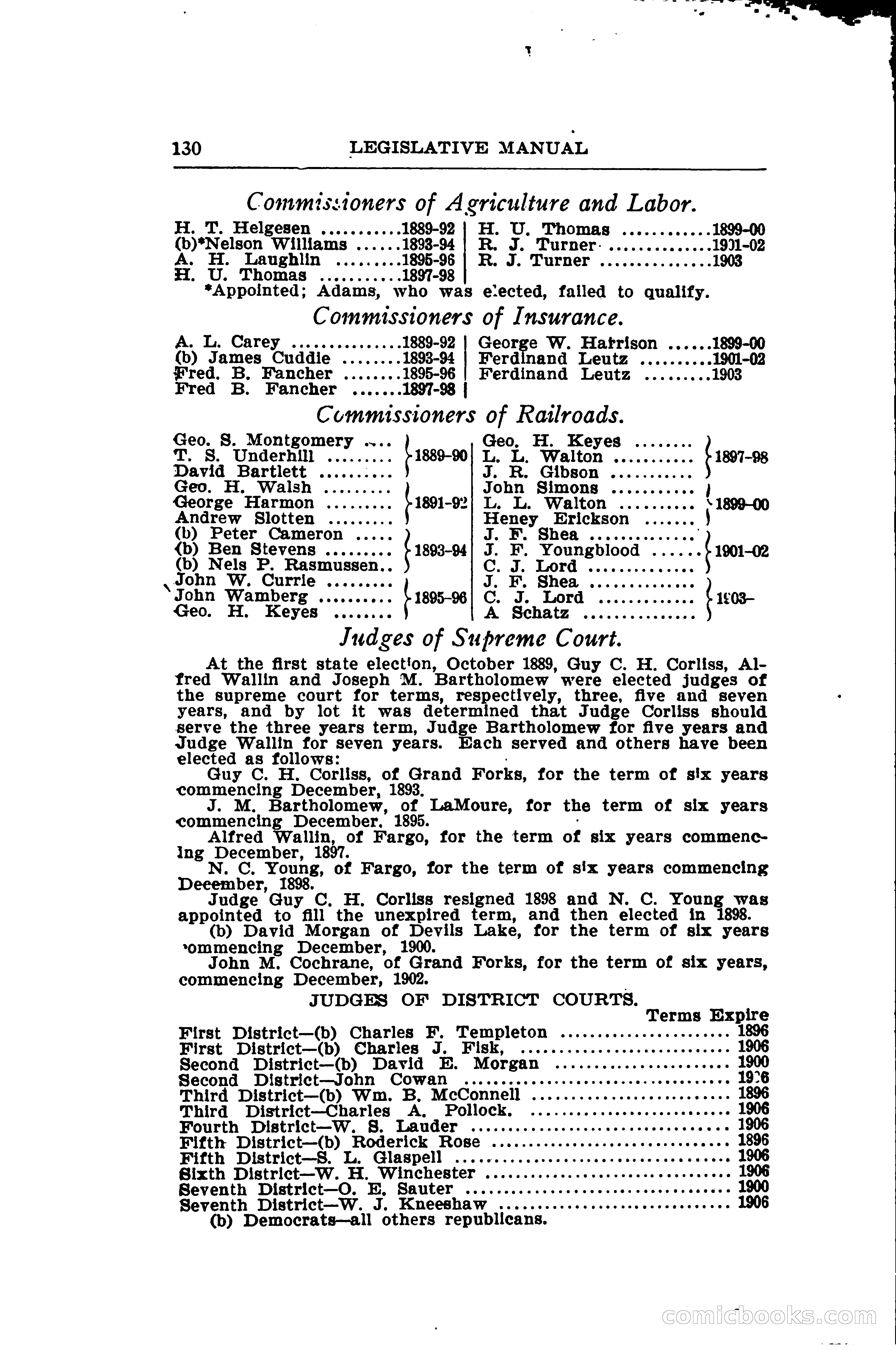 North Dakota Blue Book — page 155 of 281