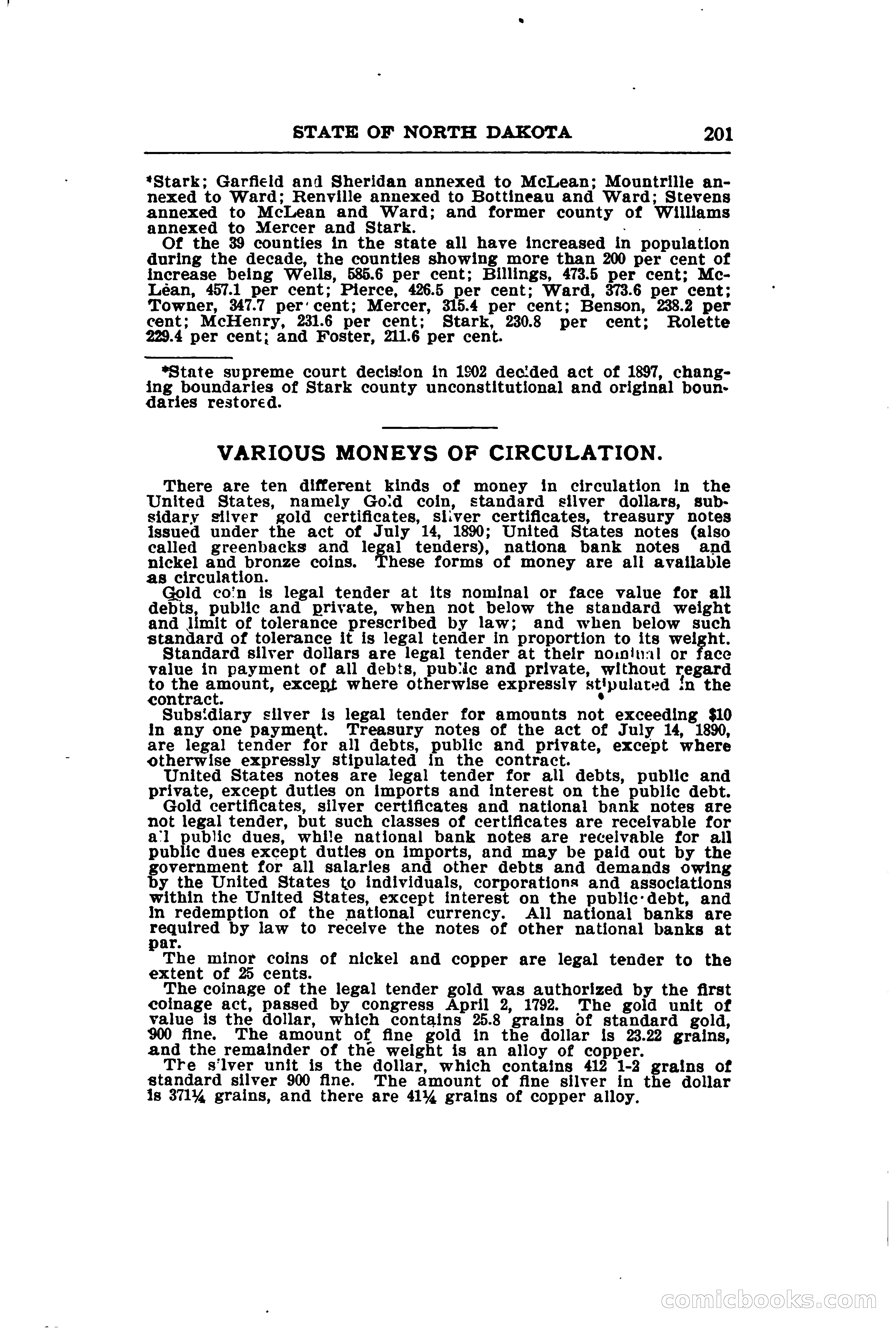 North Dakota Blue Book — page 232 of 281