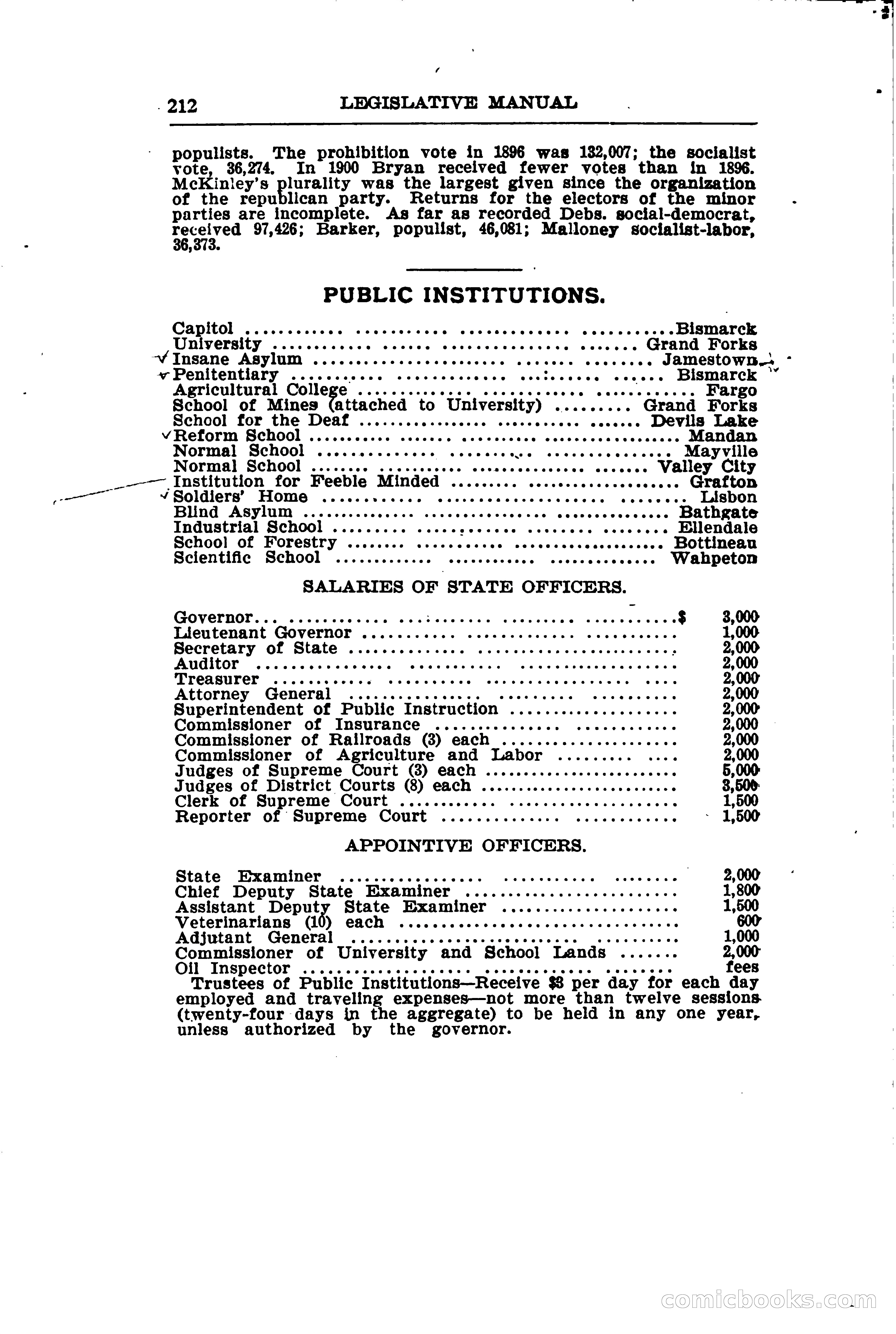 North Dakota Blue Book — page 243 of 281