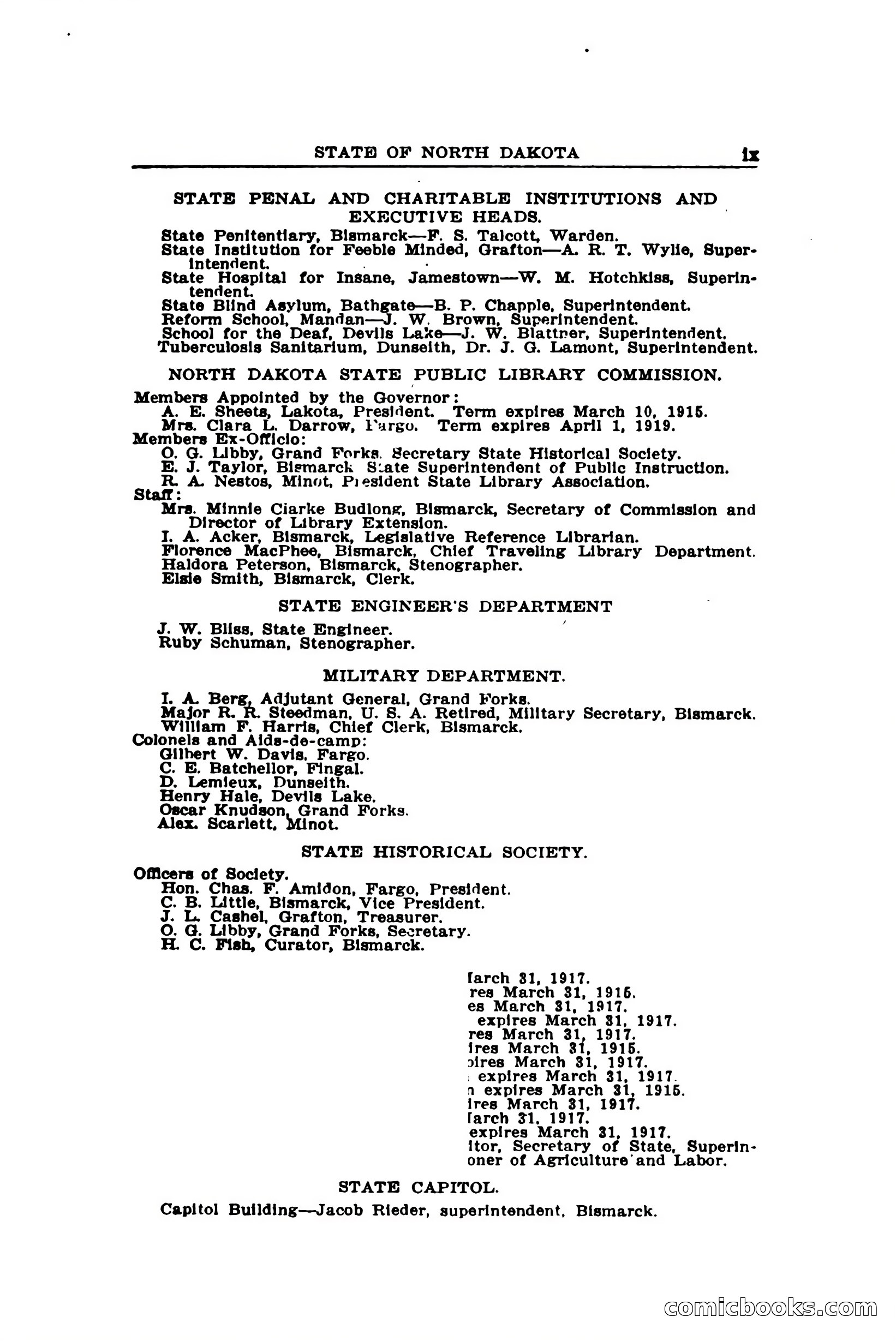 North Dakota Blue Book — page 16 of 394