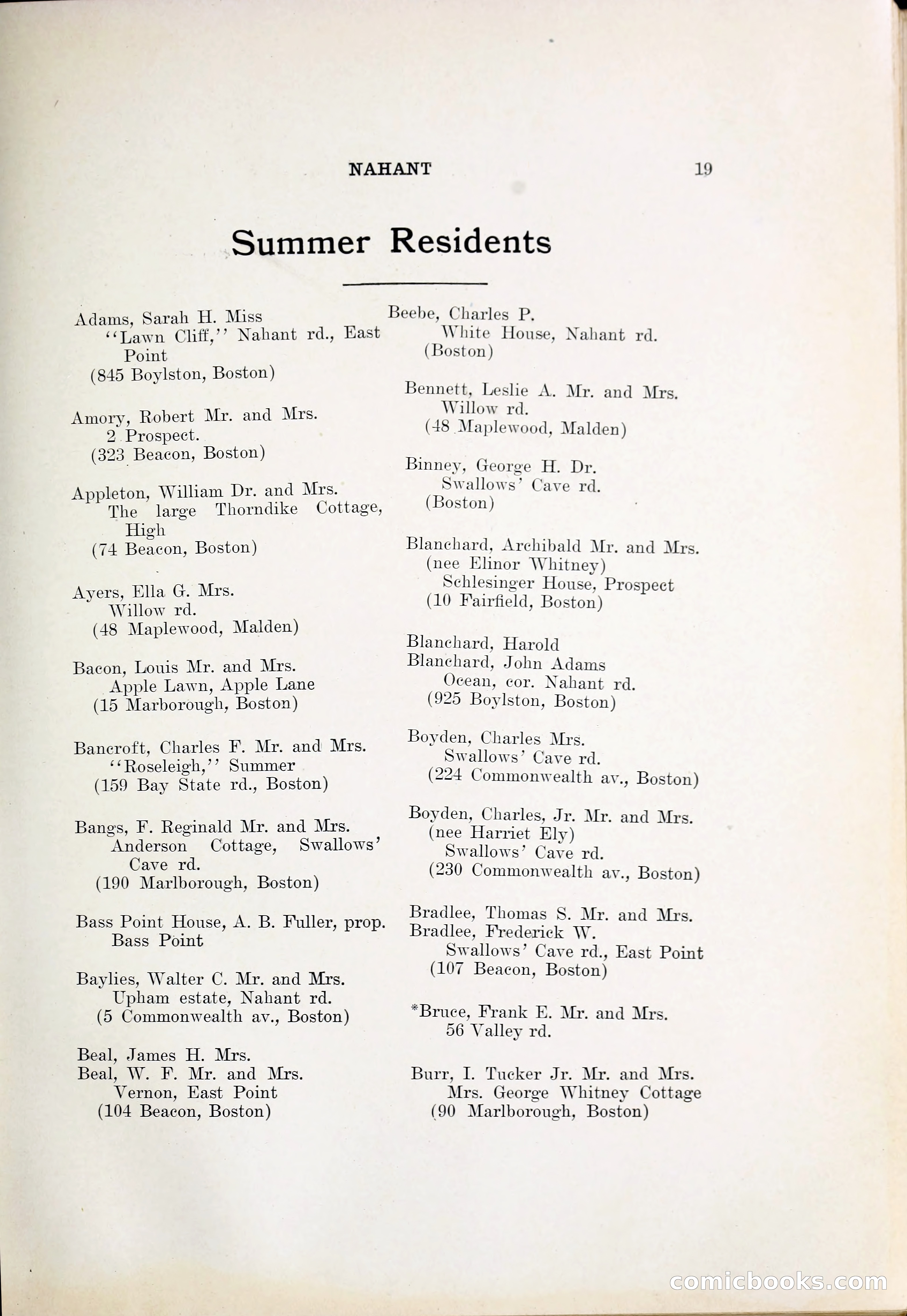 North Shore Blue Book — page 24 of 219