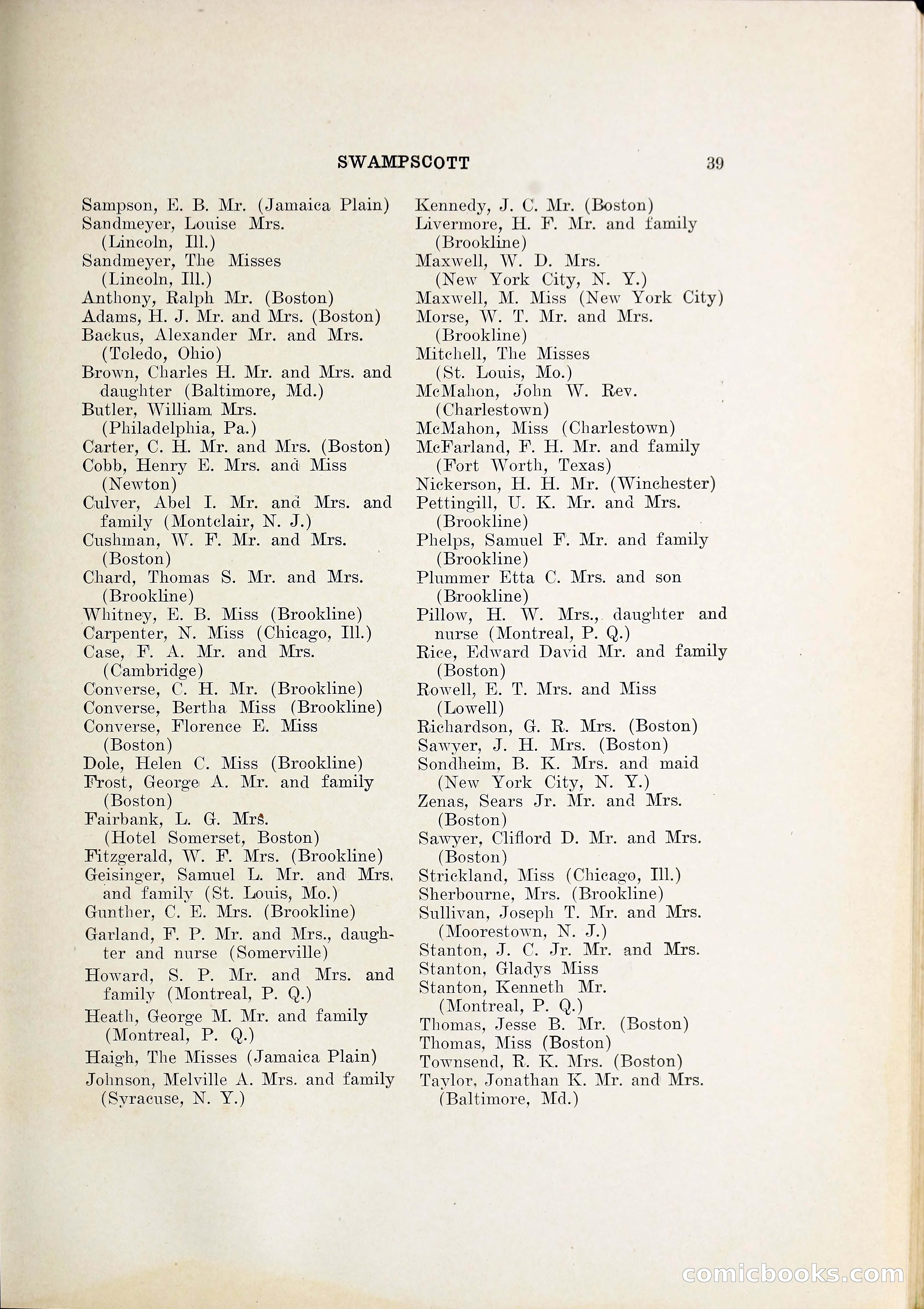 North Shore Blue Book — page 46 of 219