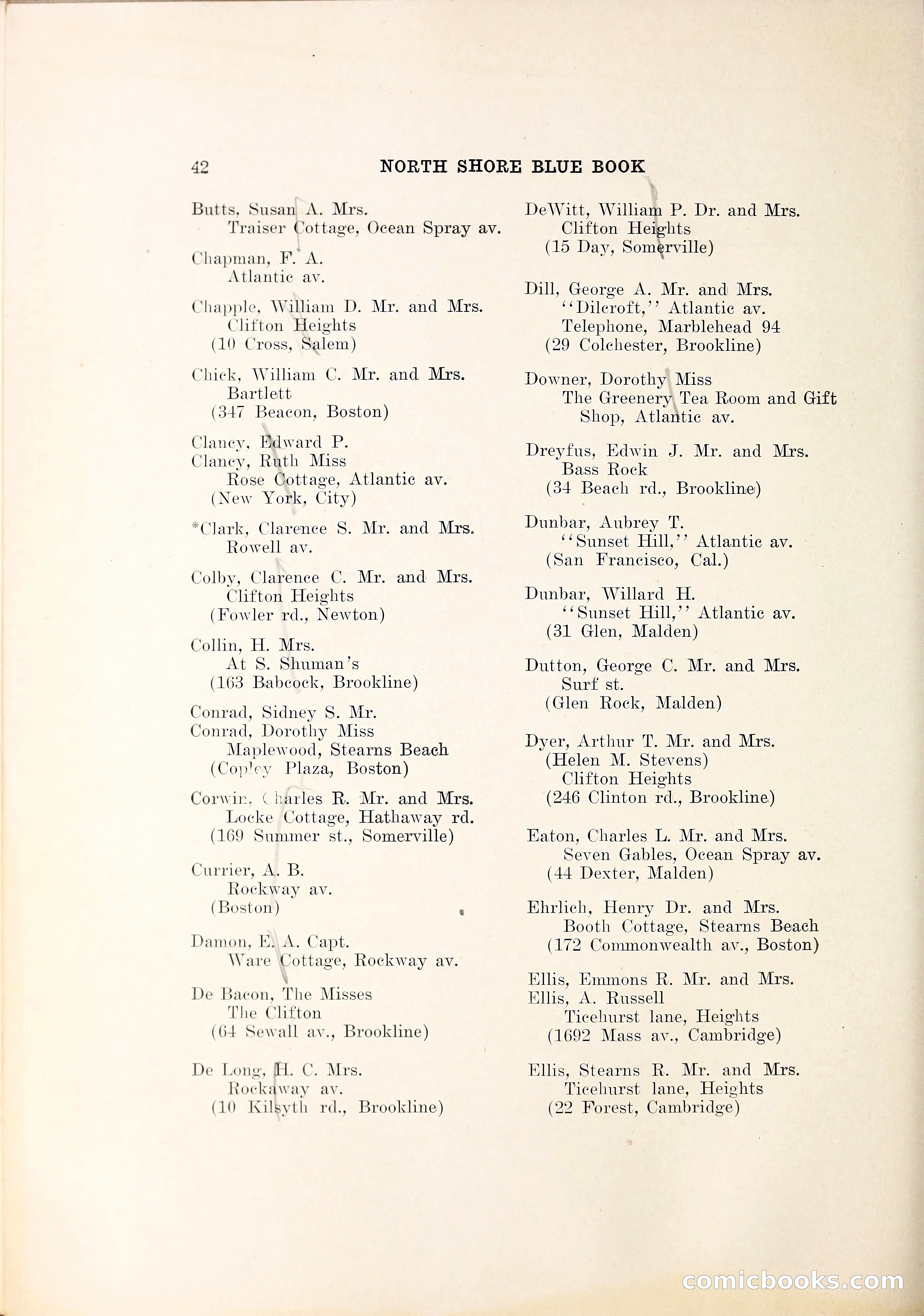 North Shore Blue Book — page 49 of 219