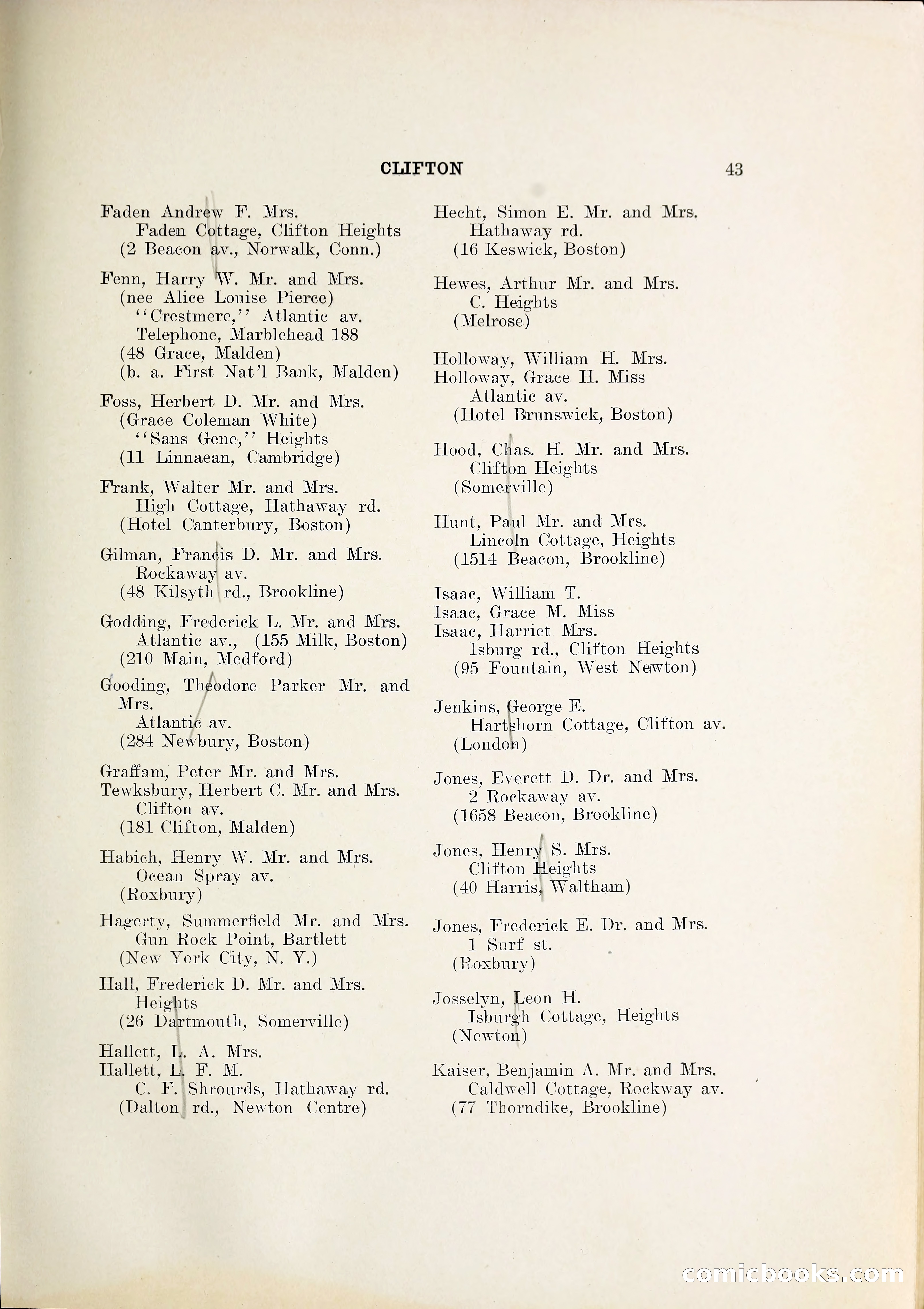 North Shore Blue Book — page 50 of 219