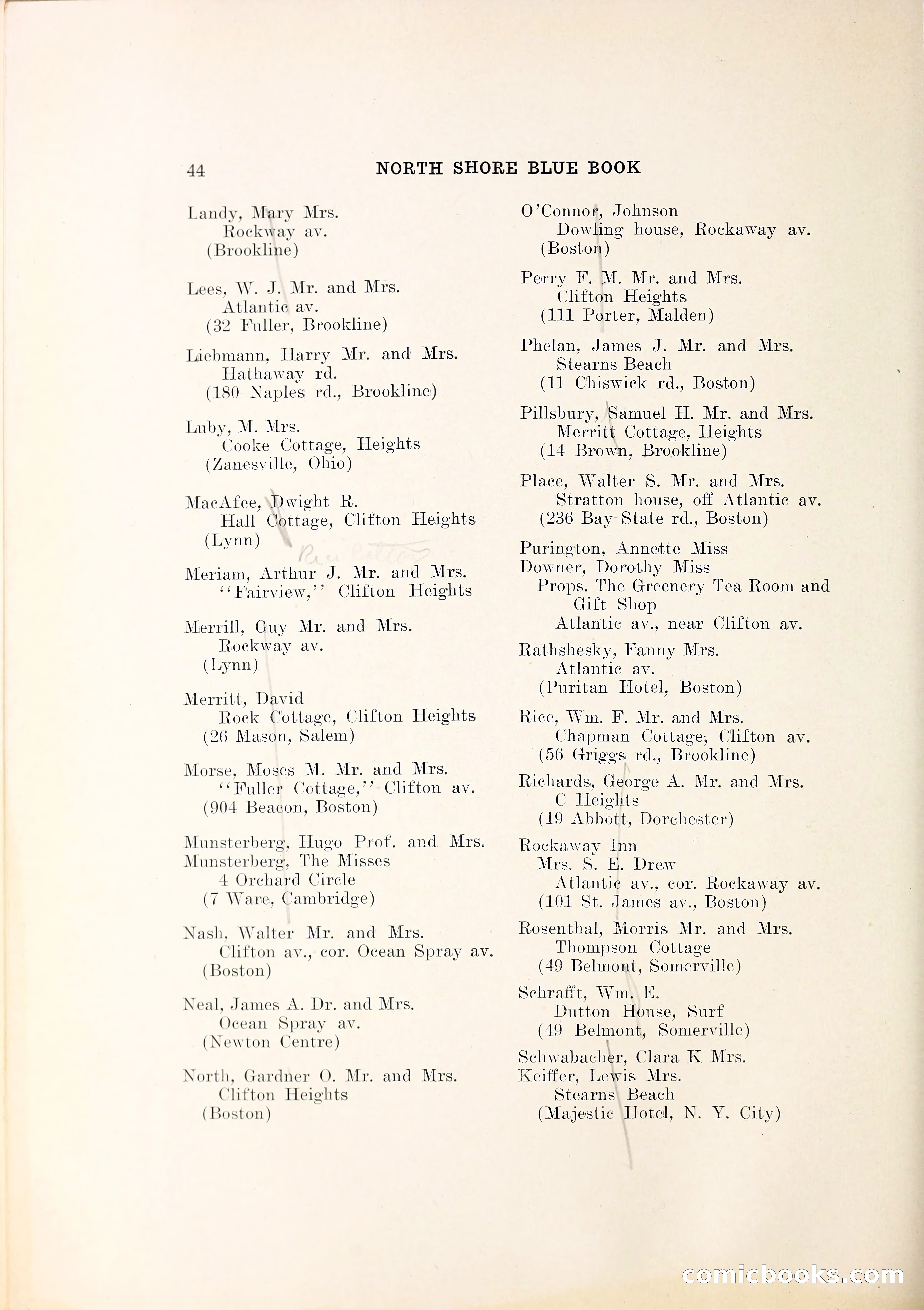 North Shore Blue Book — page 51 of 219