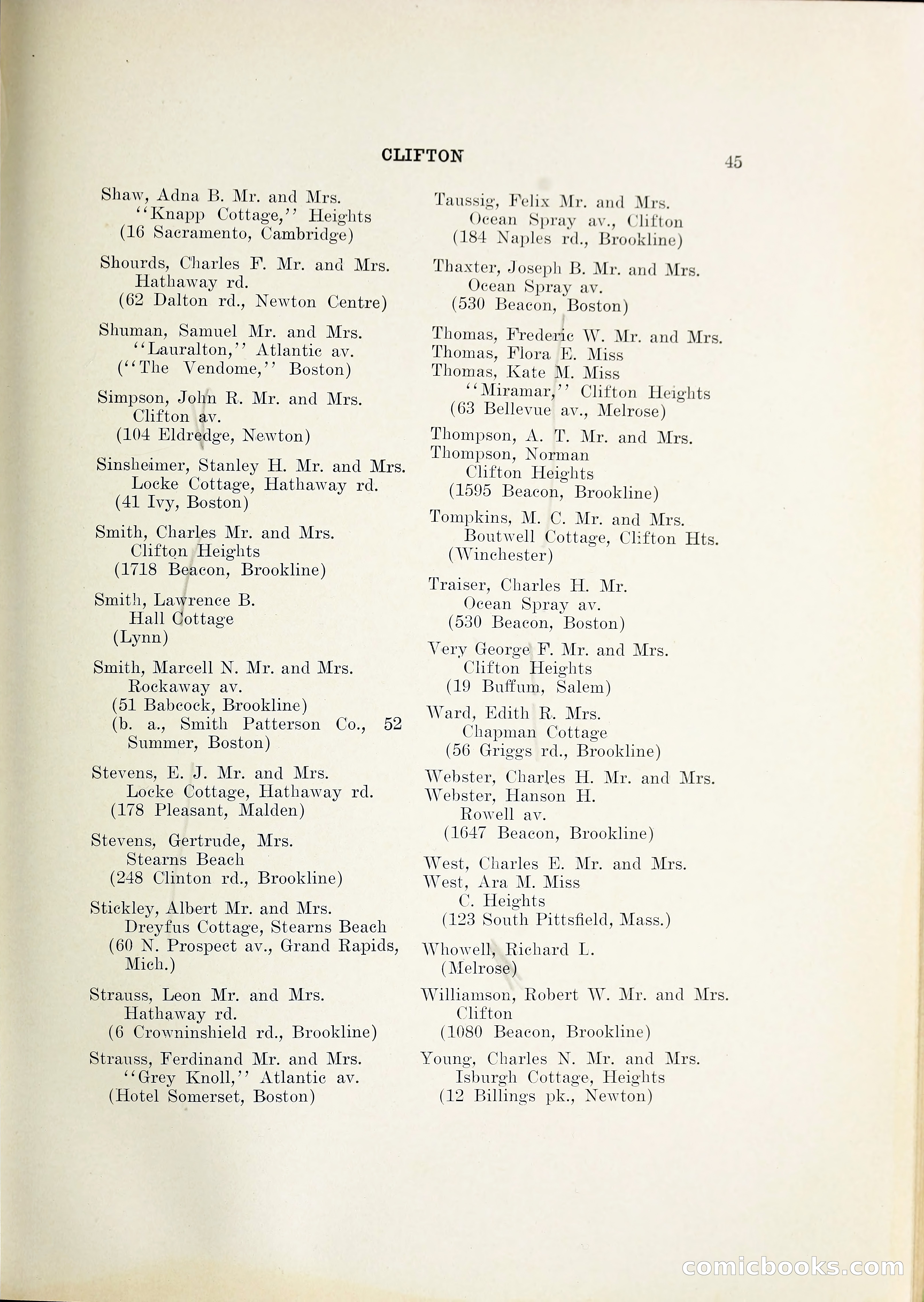 North Shore Blue Book — page 52 of 219