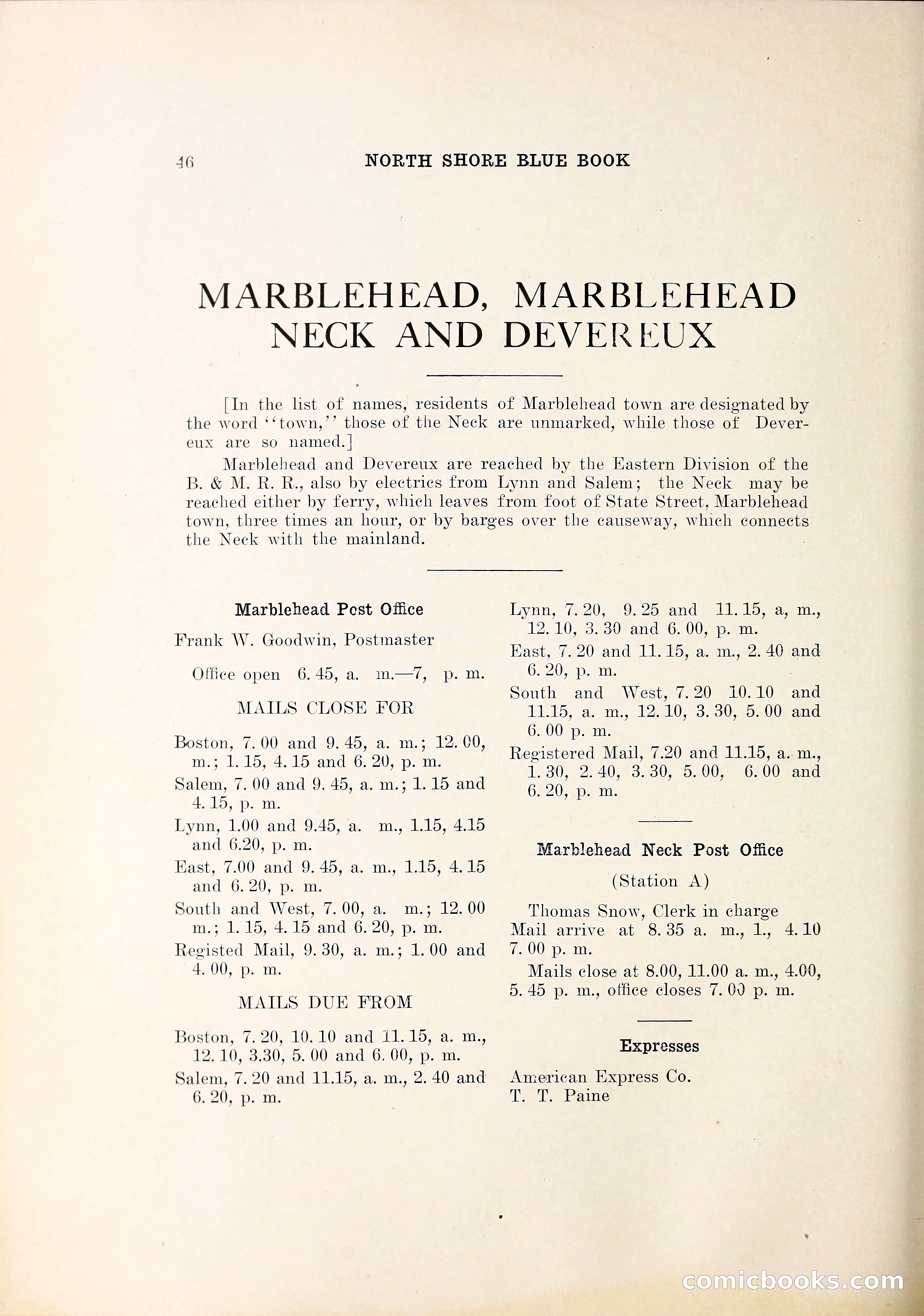 North Shore Blue Book — page 53 of 219