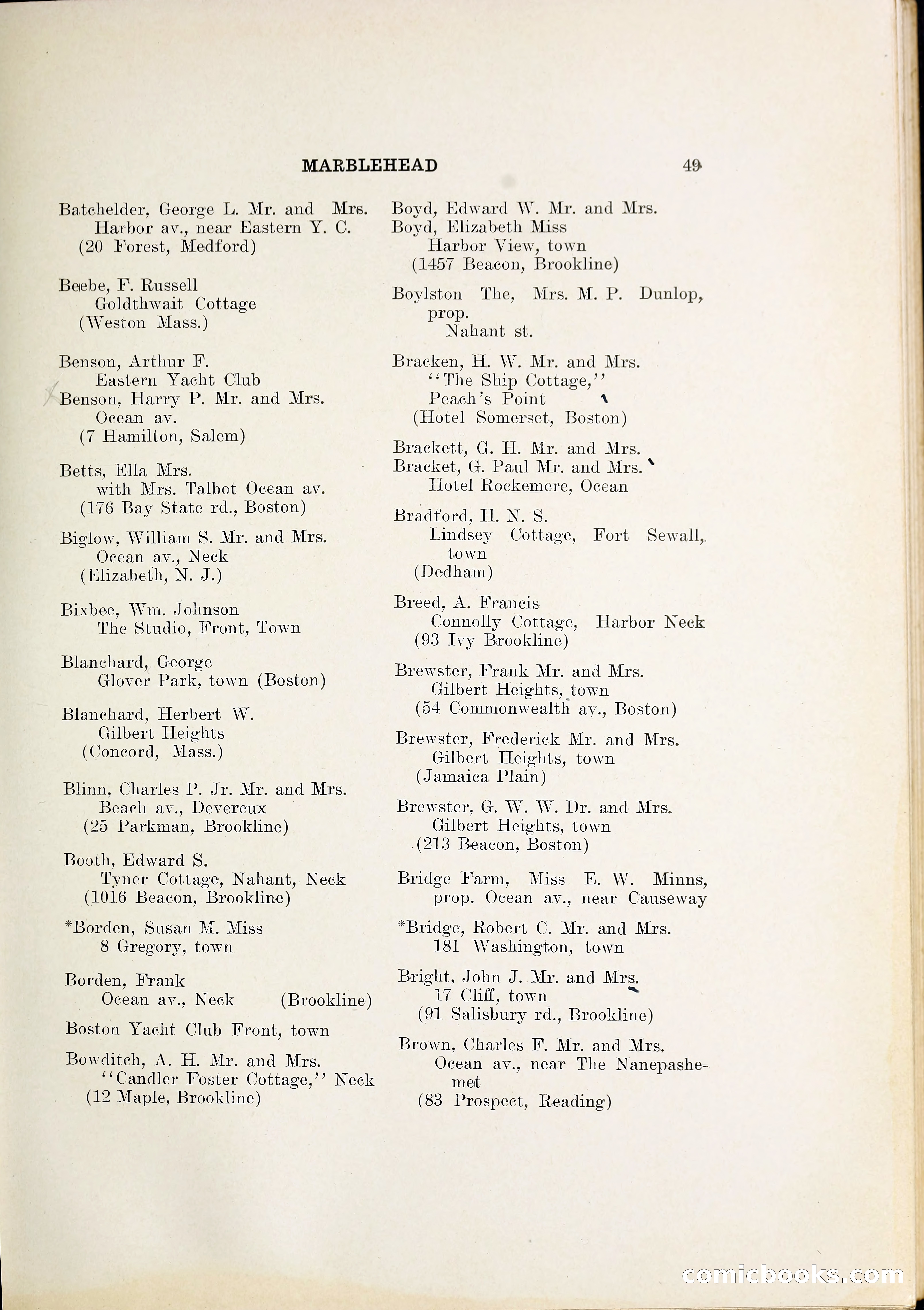 North Shore Blue Book — page 56 of 219