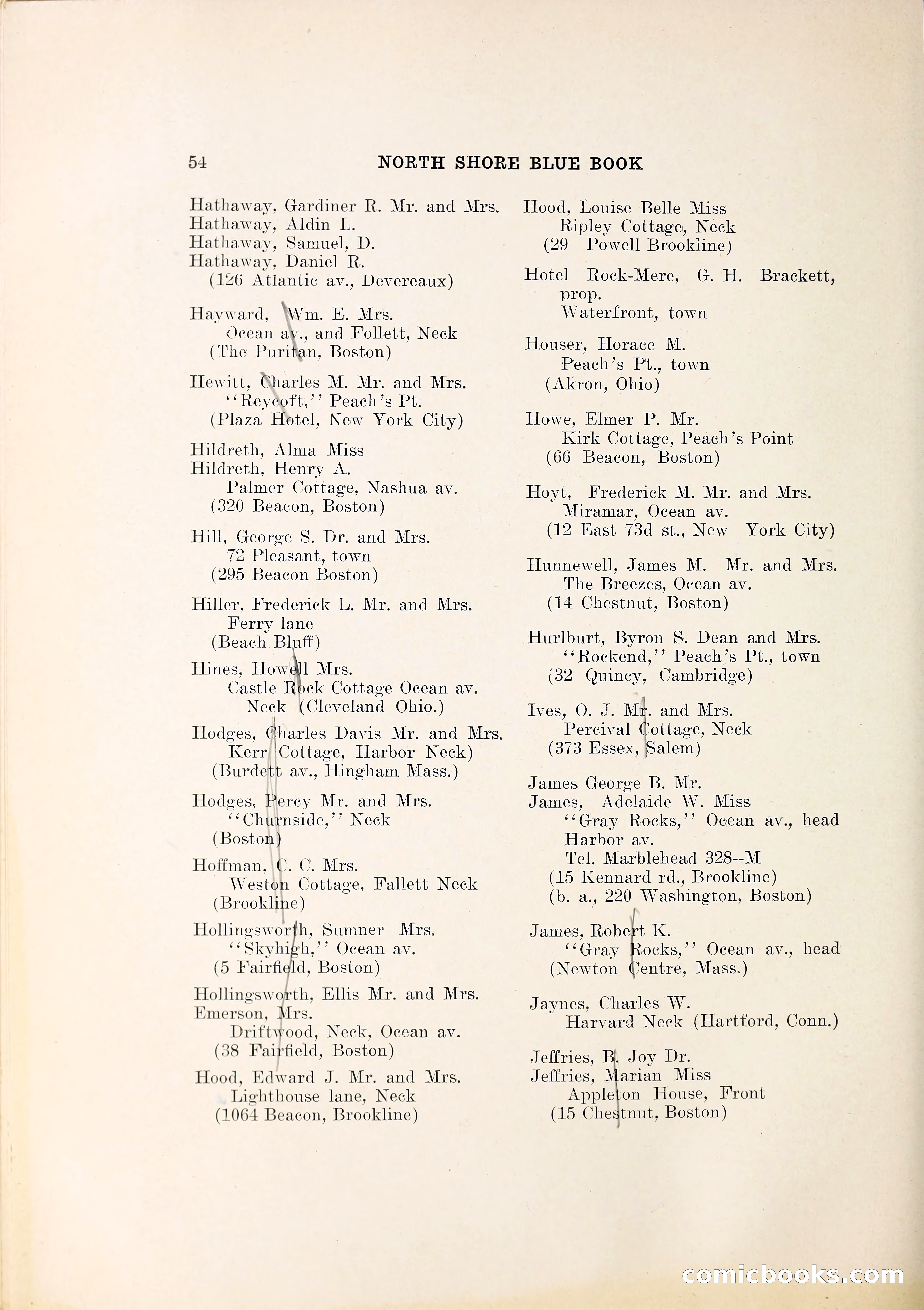North Shore Blue Book — page 61 of 219