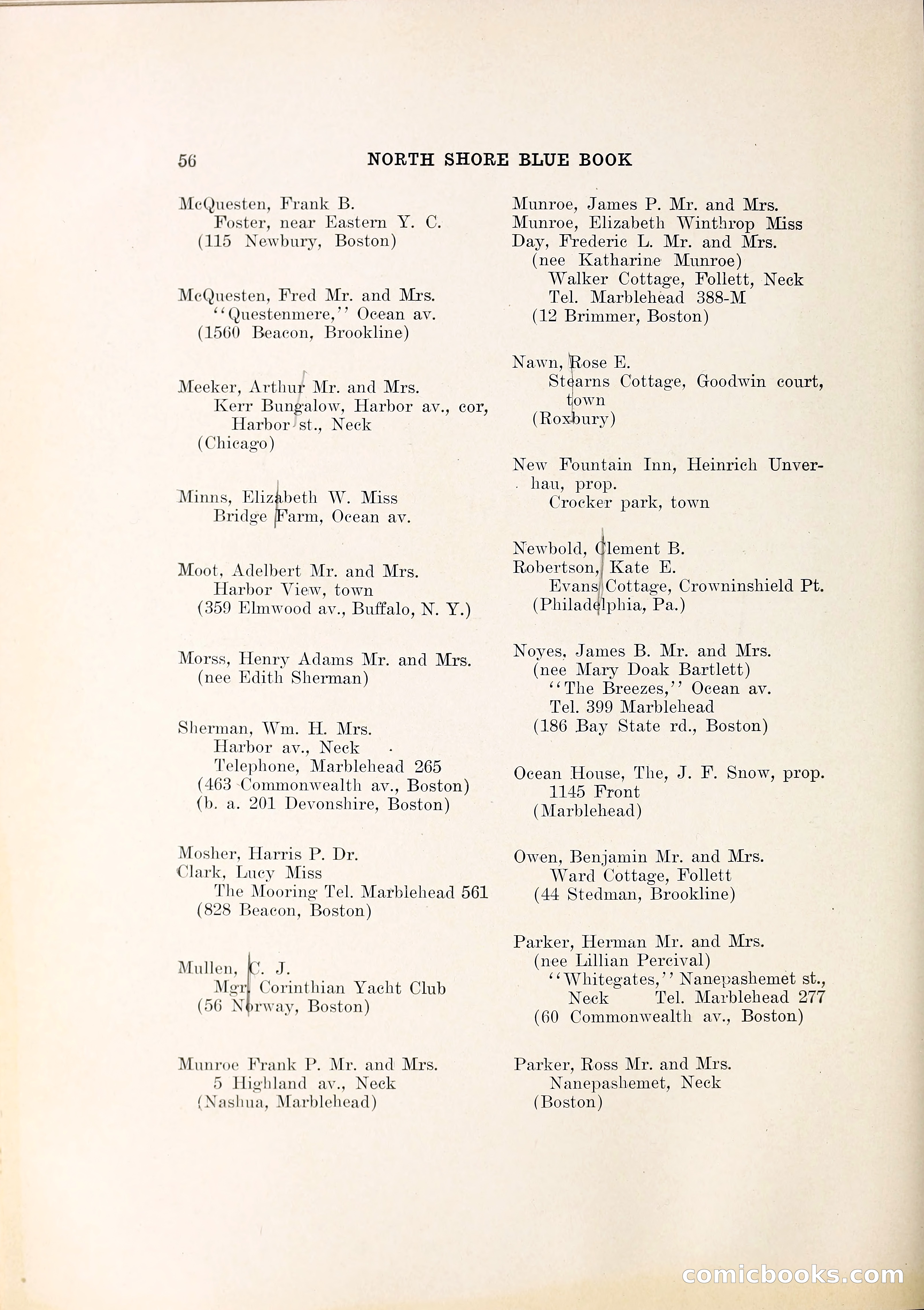 North Shore Blue Book — page 63 of 219