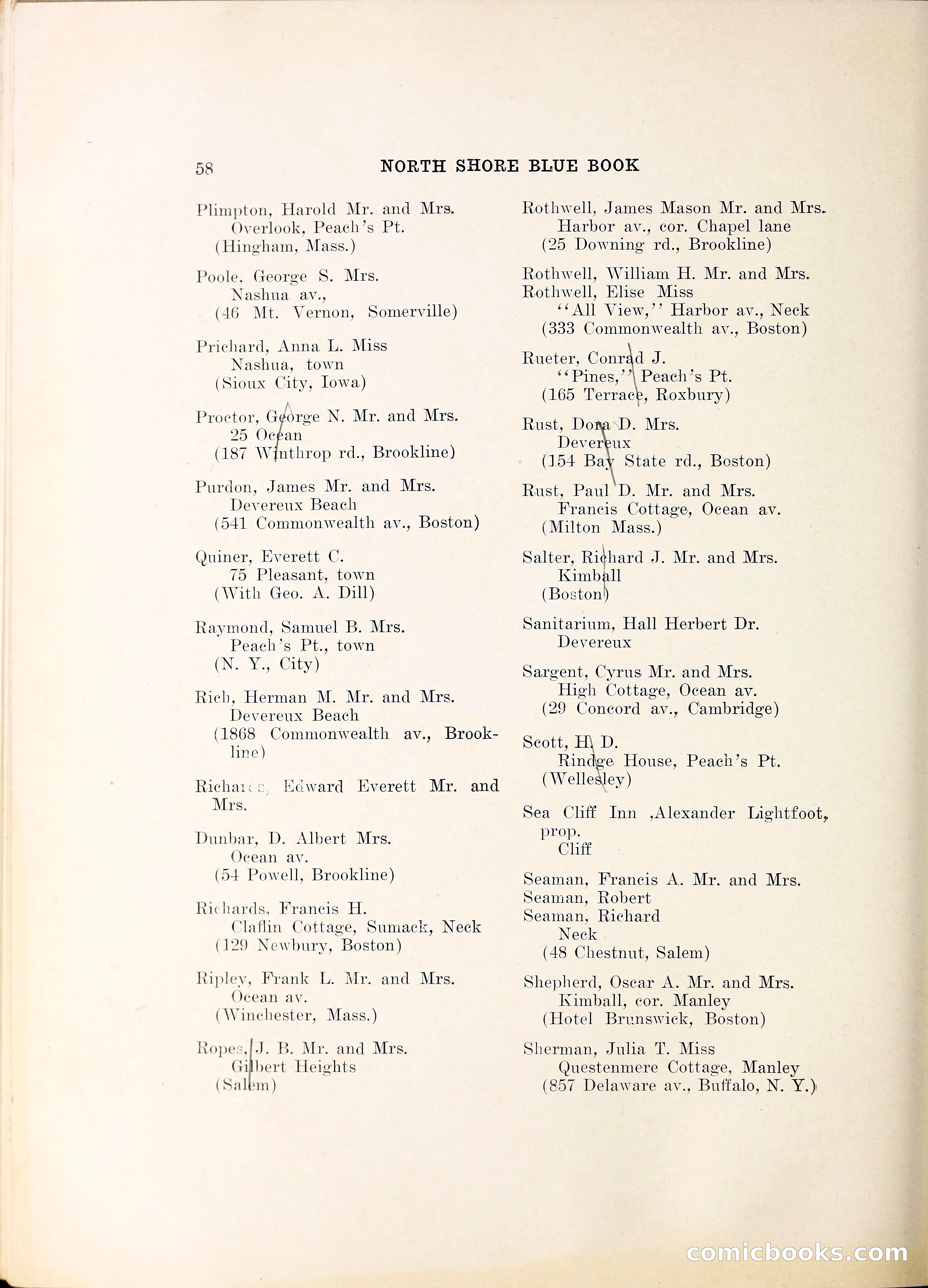 North Shore Blue Book — page 65 of 219